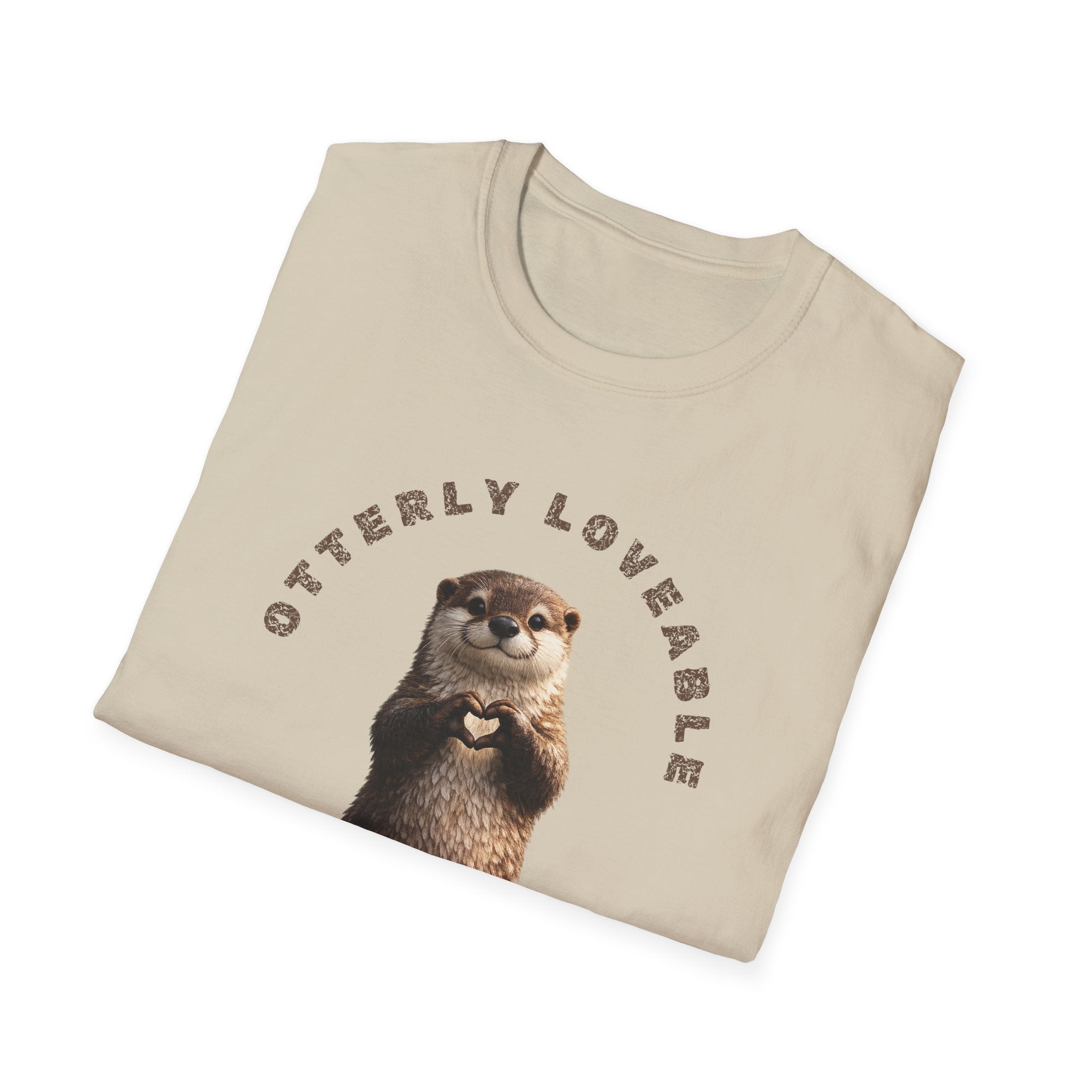Otterly Loveable Otter Graphic Tee