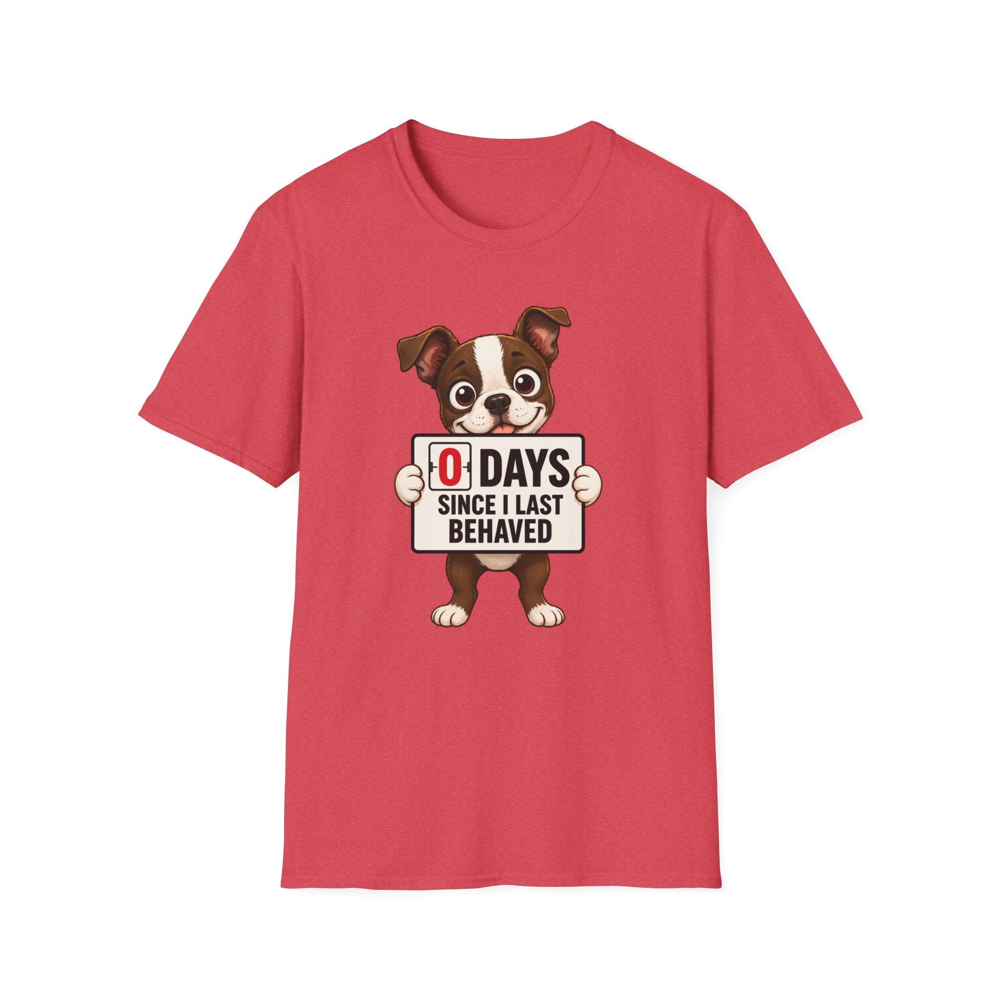 "0 Days Since I Last Behaved" T-Shirt