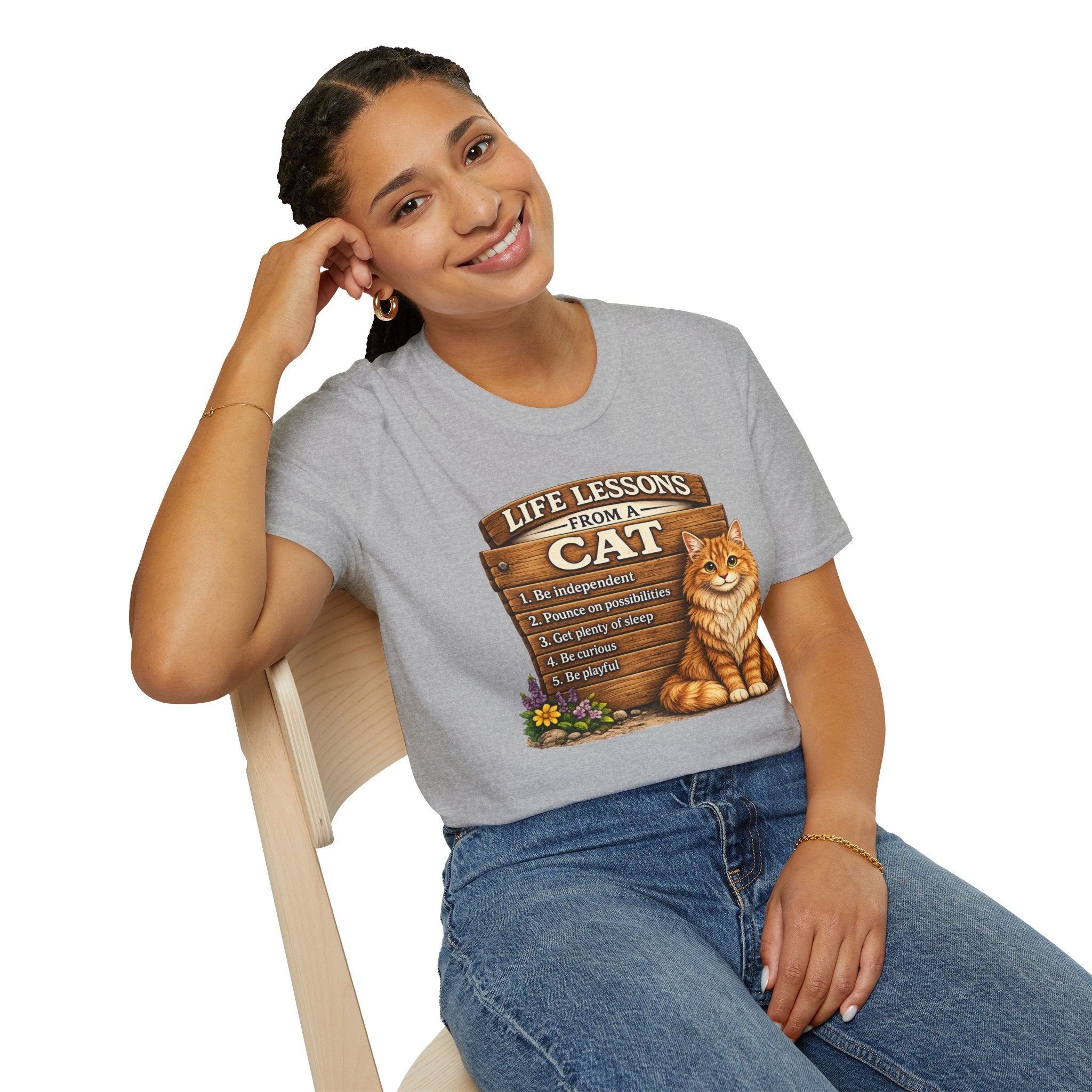 Life Lessons From a Cat T-Shirt
