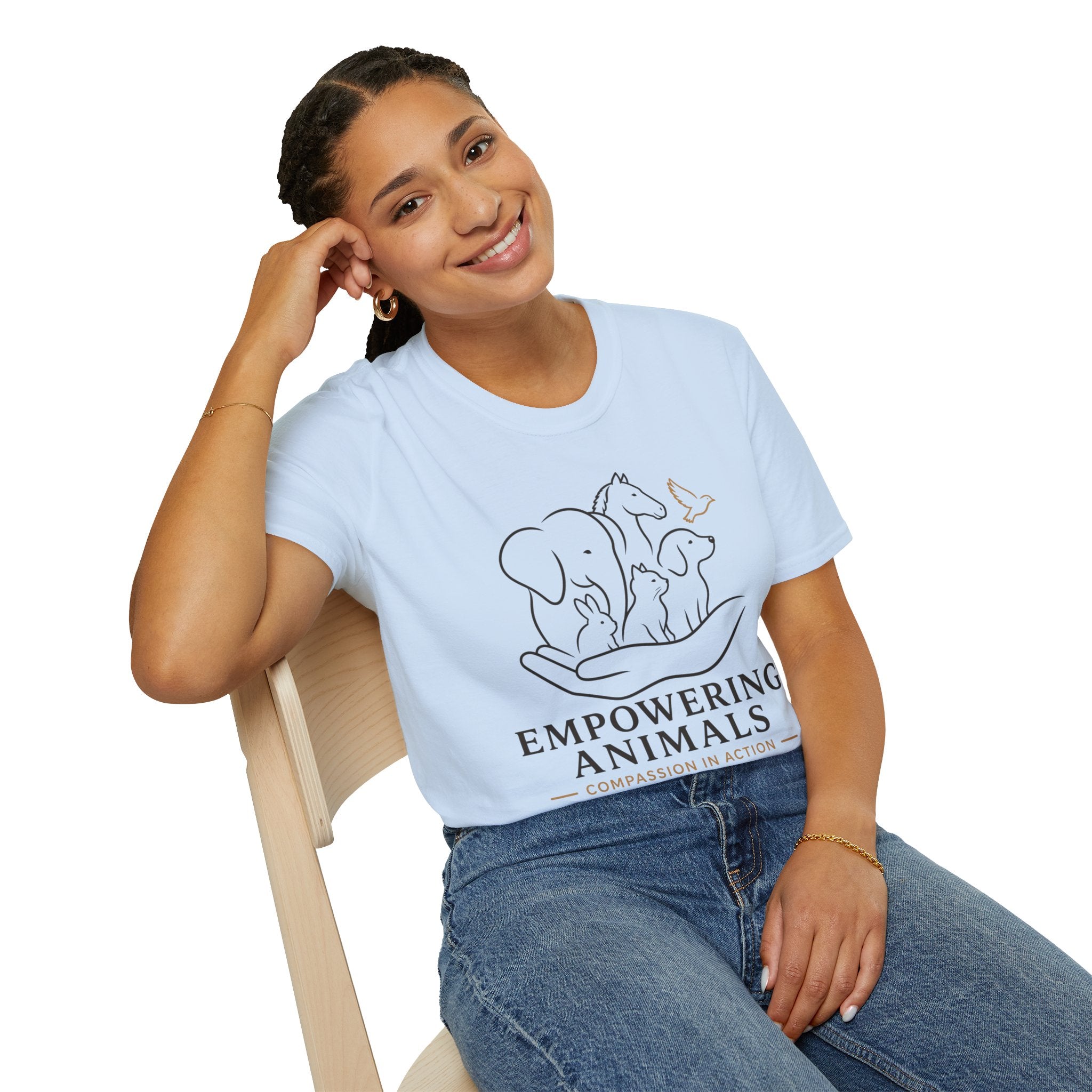 Empowering Animals Brand Graphic Tee
