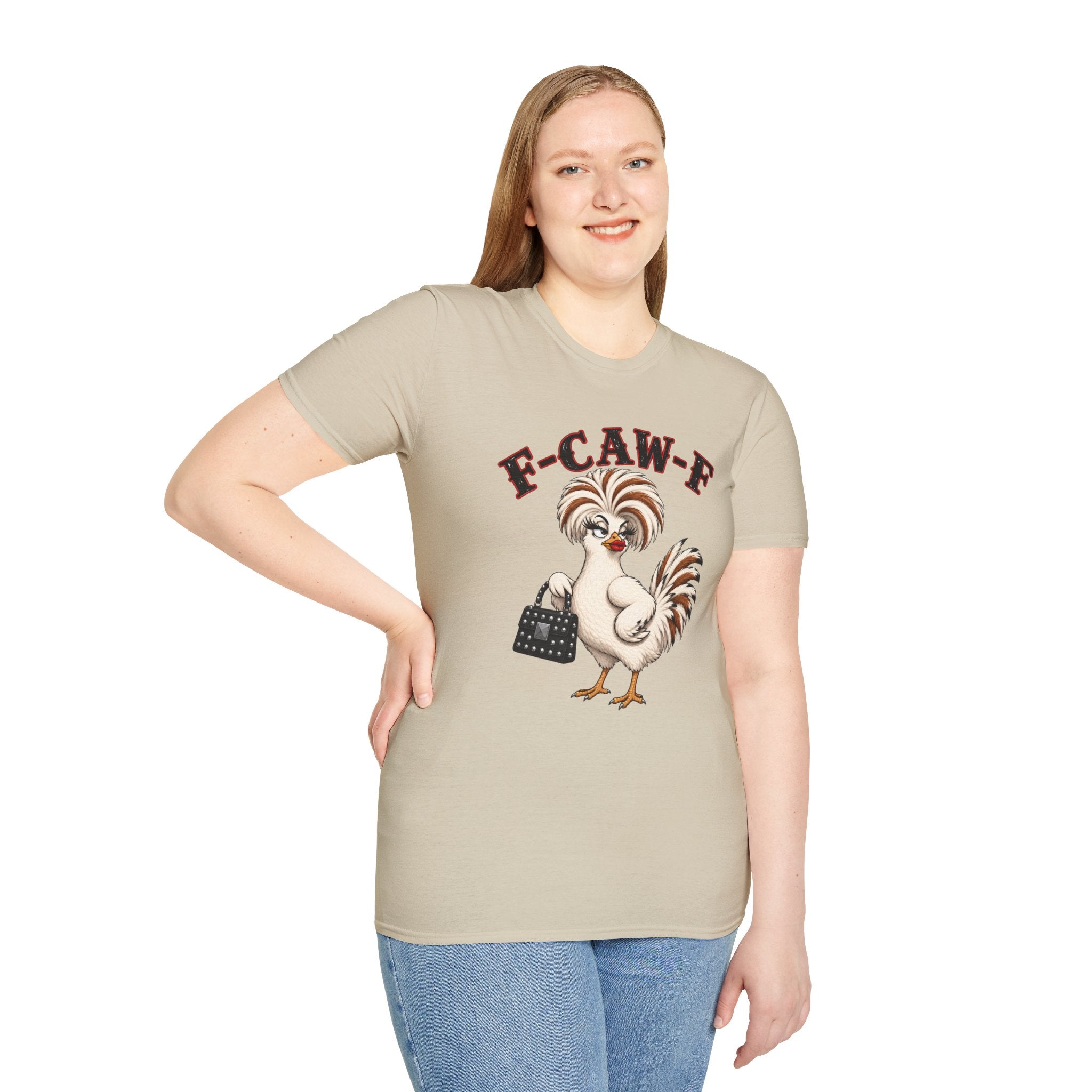 F-CAW-F Chicken Graphic T-Shirt