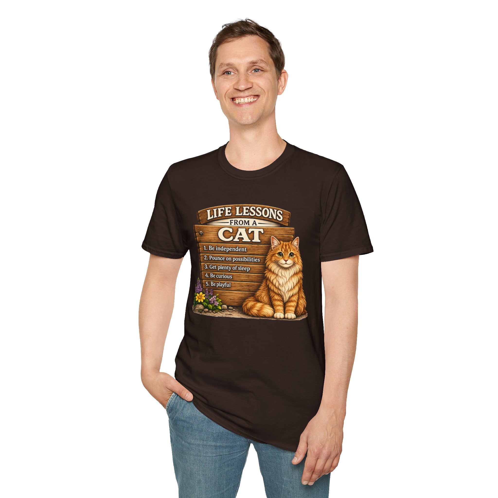Life Lessons From a Cat T-Shirt