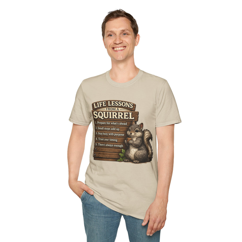 Squirrel Life Lessons T-Shirt