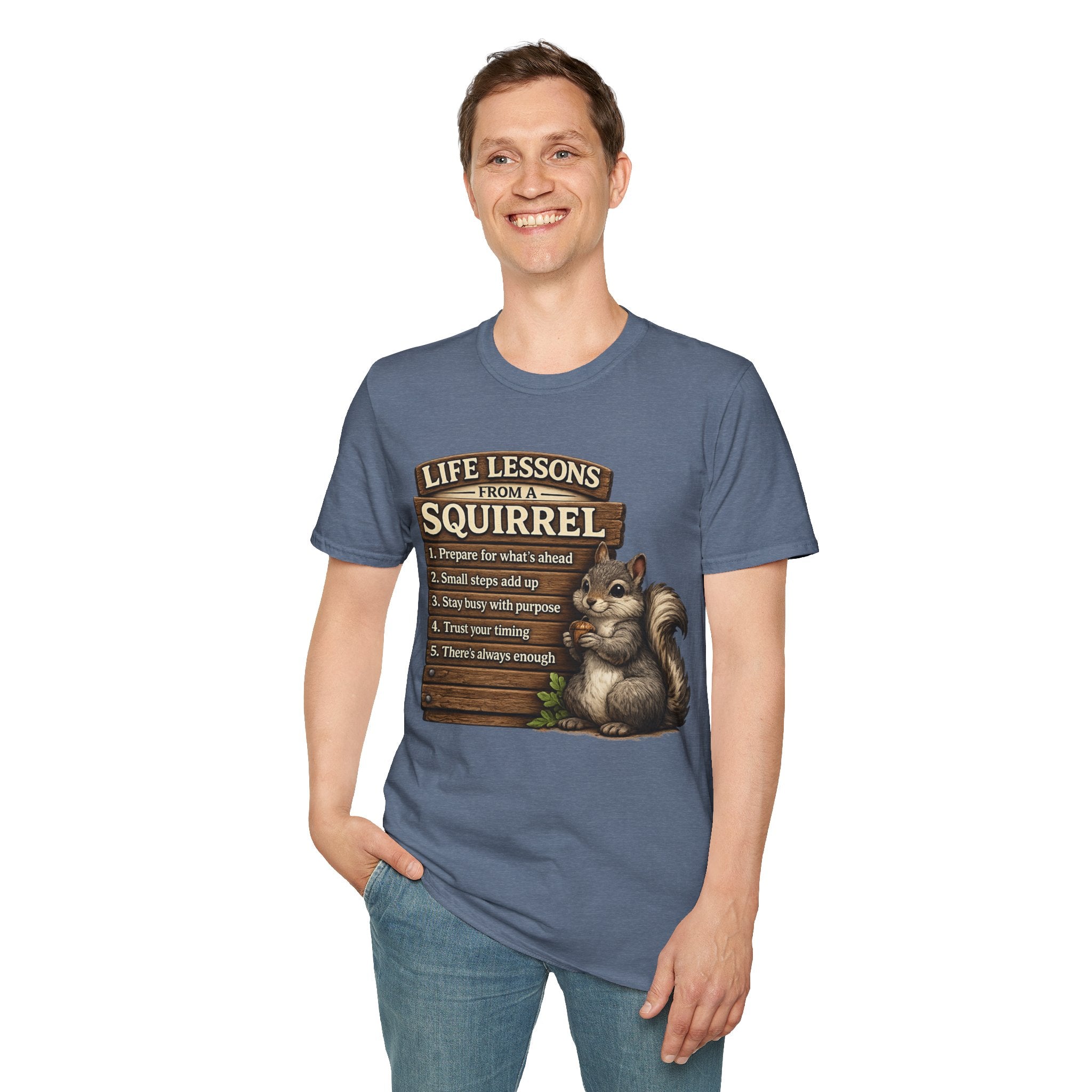 Squirrel Life Lessons T-Shirt