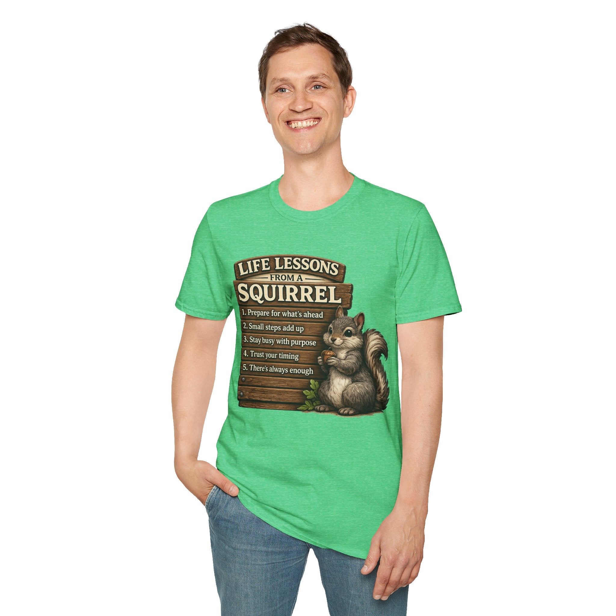 Squirrel Life Lessons T-Shirt