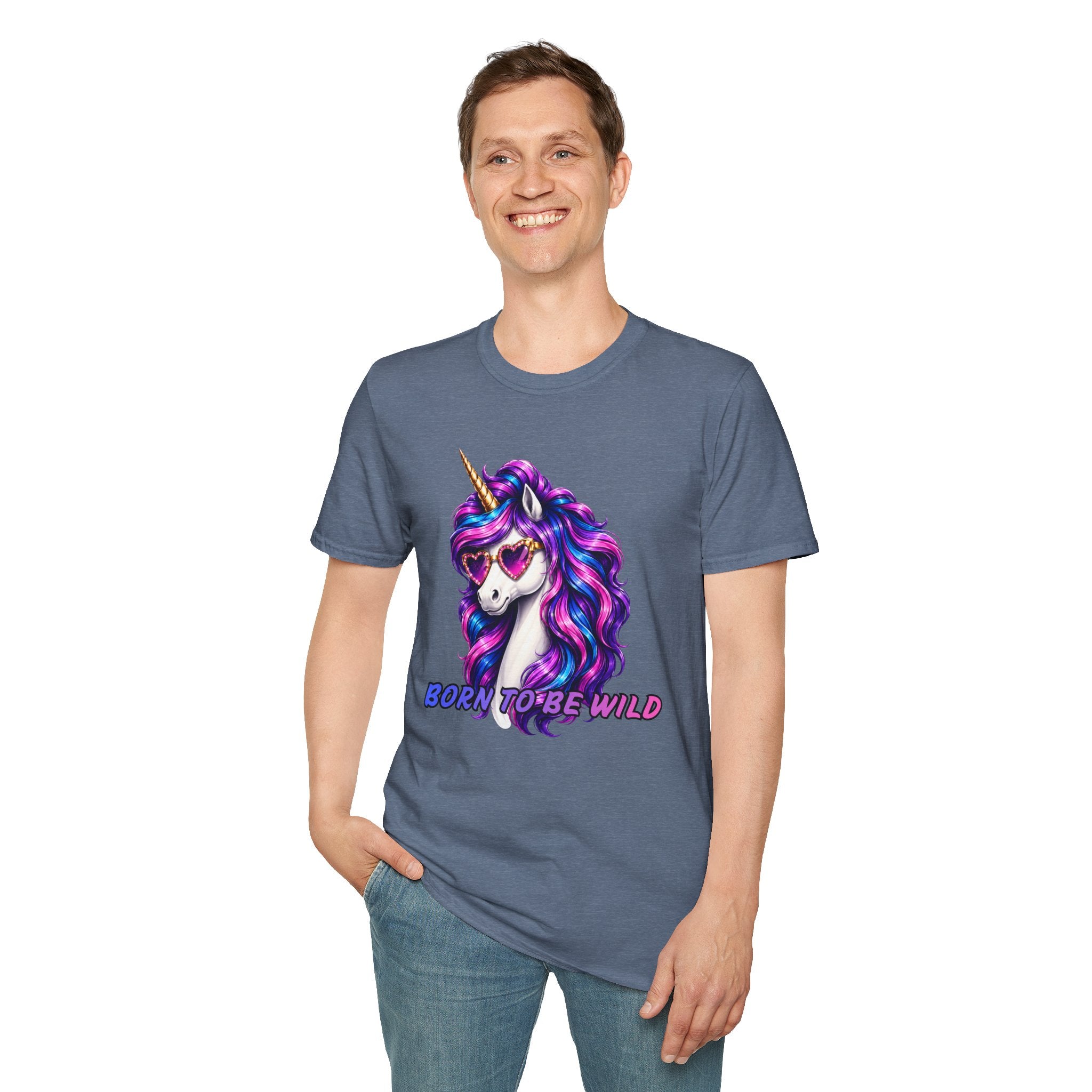 Born To Be Wild Unicorn Graphic Tee