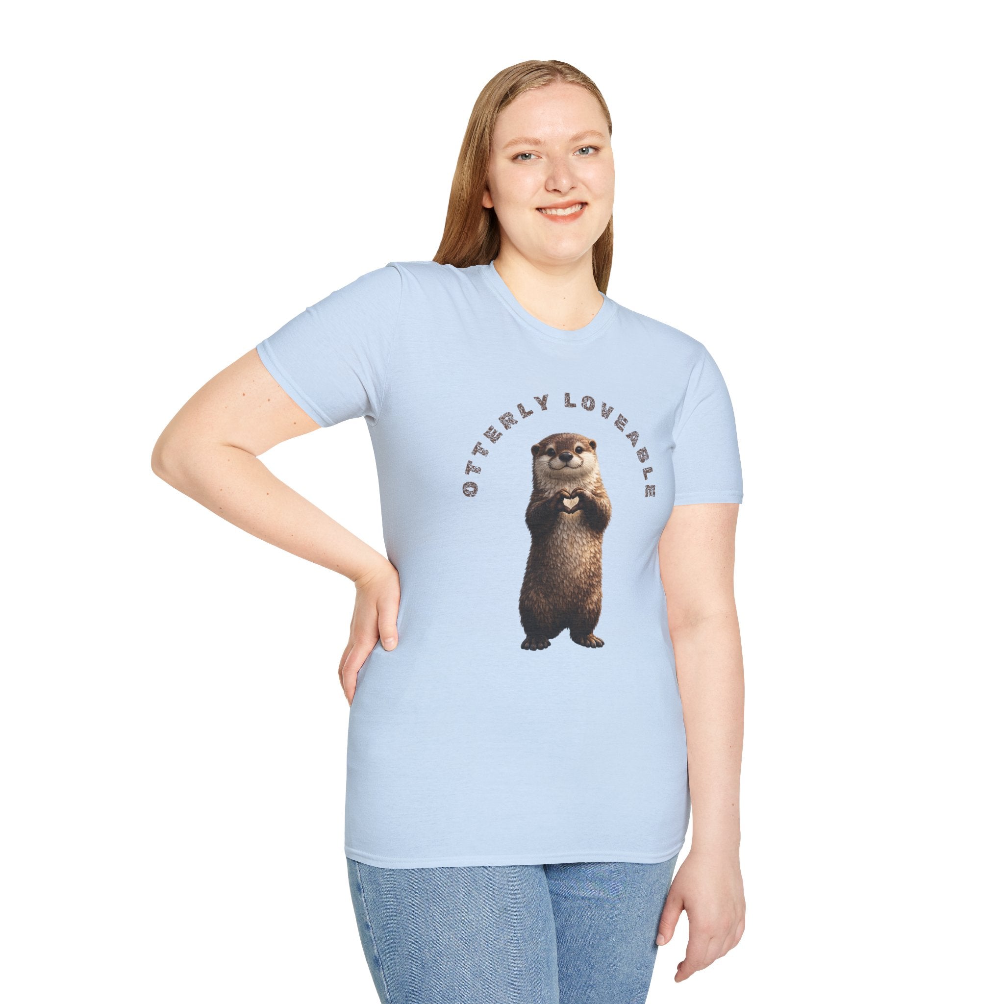 Otterly Loveable Otter Graphic Tee