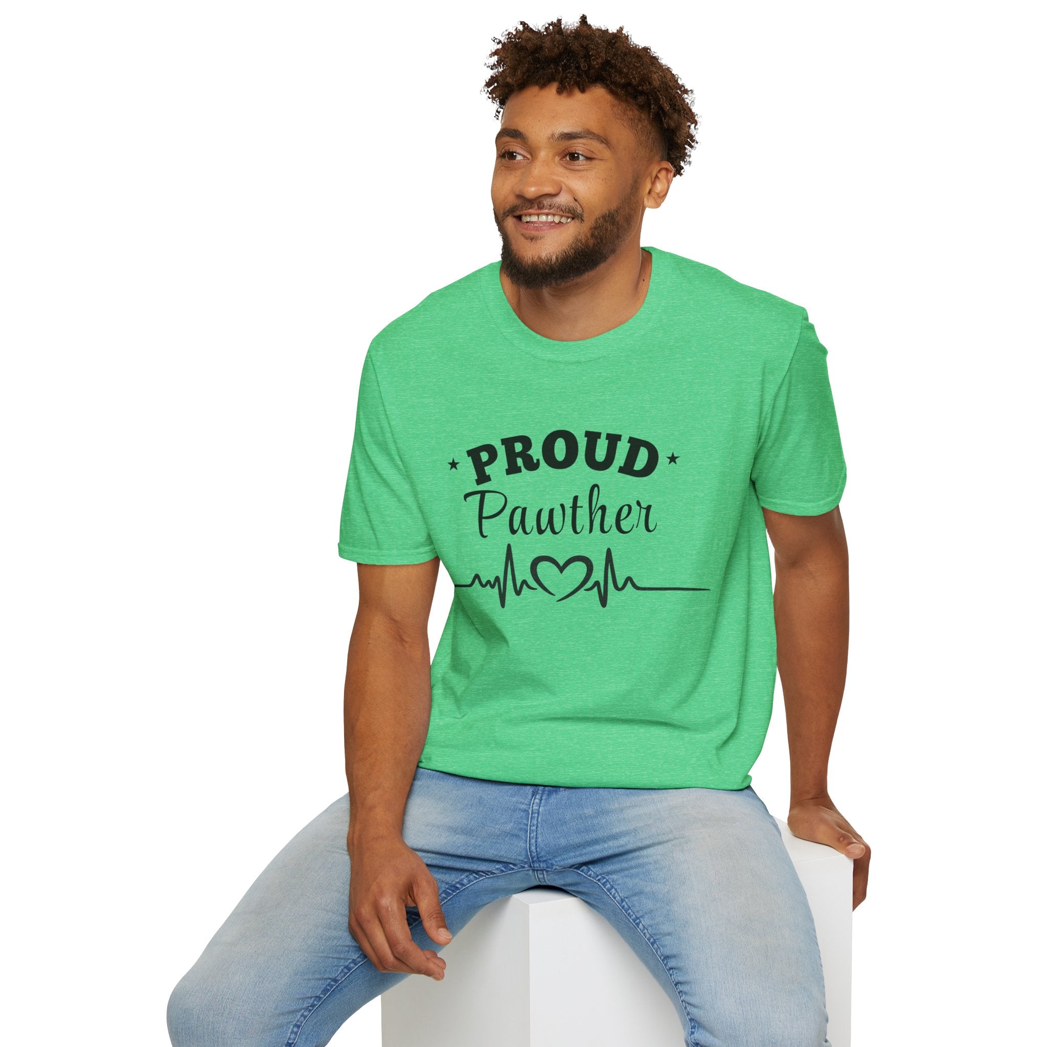 Proud Pawther Pet Dad T-Shirt