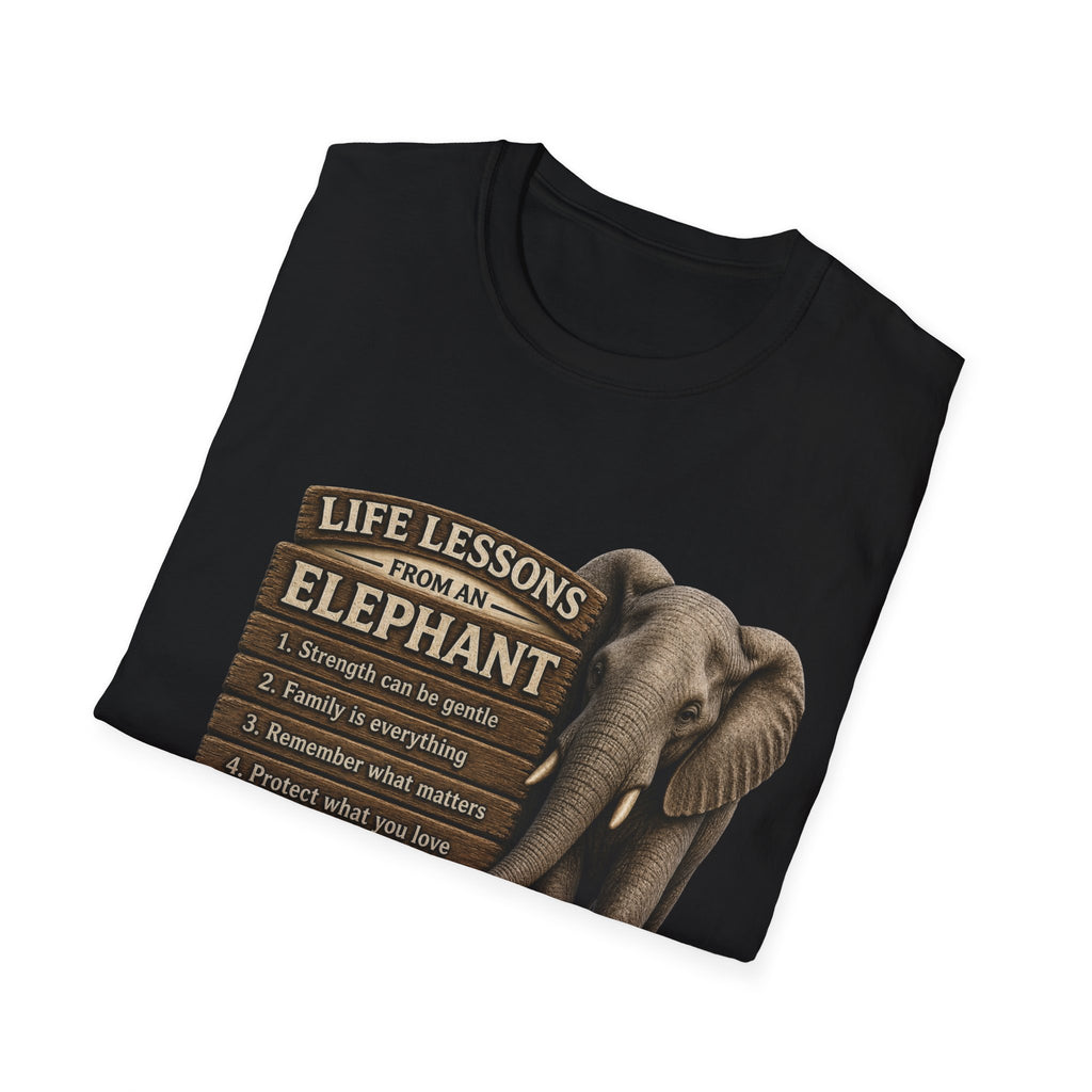 Elephant Life Lessons Wildlife Tee