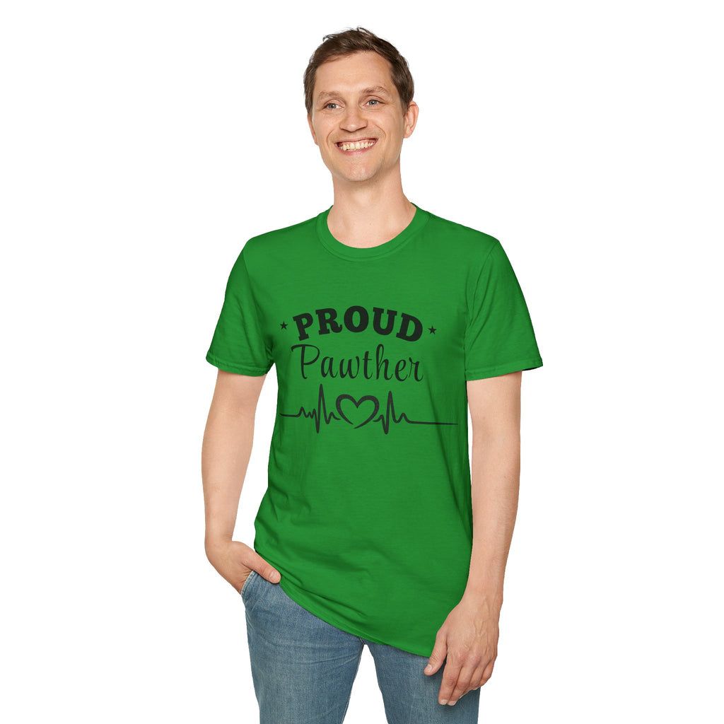 Proud Pawther Pet Dad T-Shirt