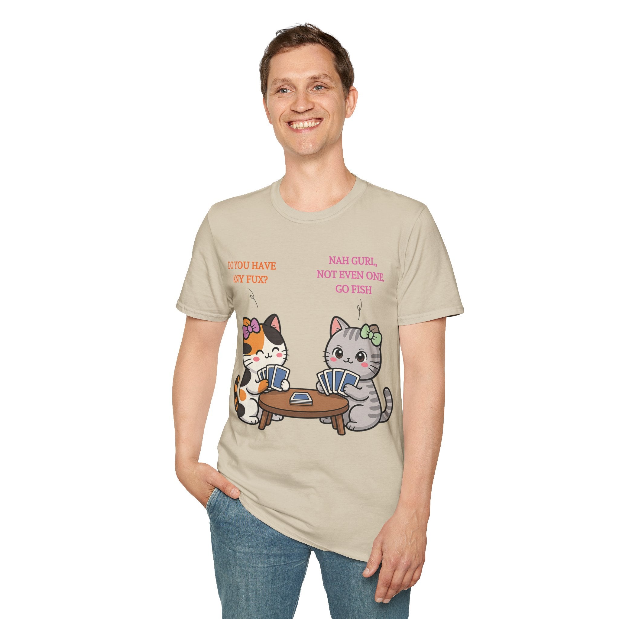 No Fux Go Fish Graphic Tee