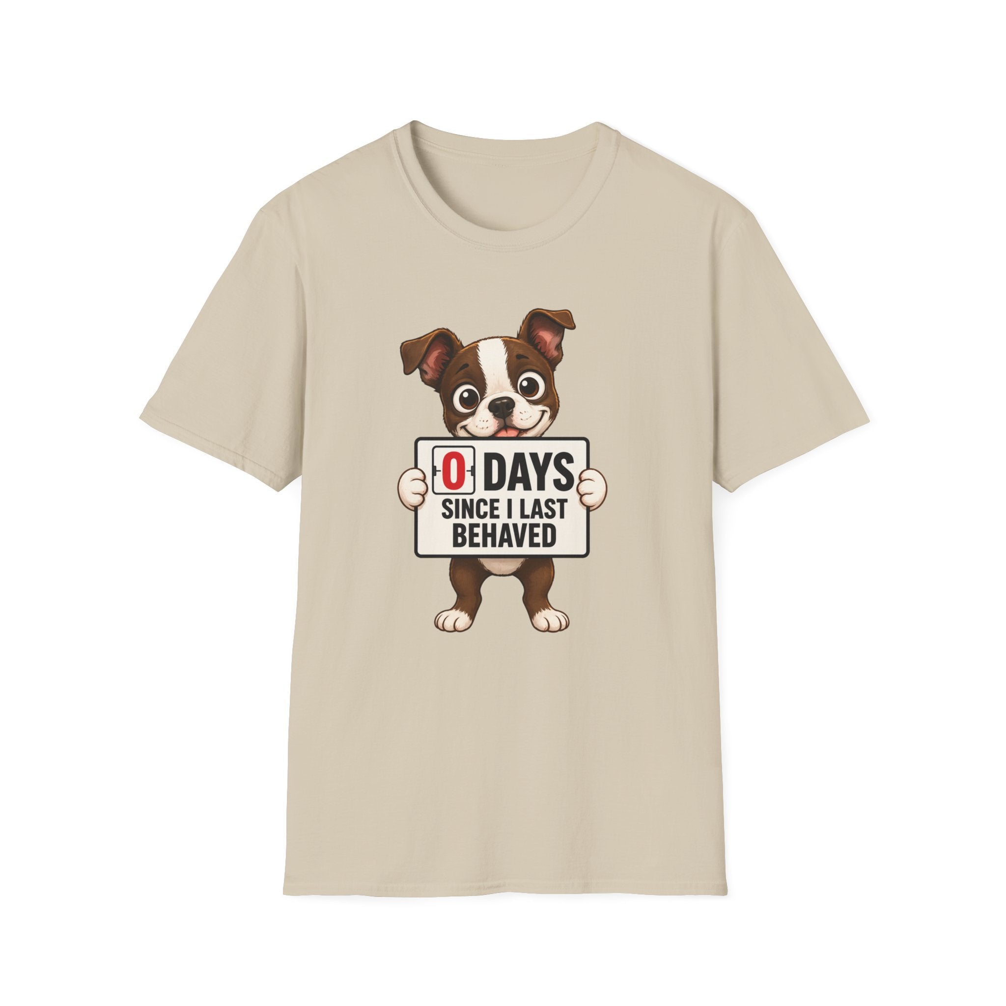"0 Days Since I Last Behaved" T-Shirt