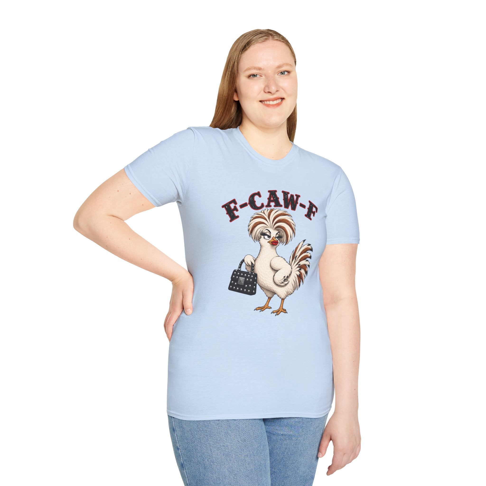 F-CAW-F Chicken Graphic T-Shirt