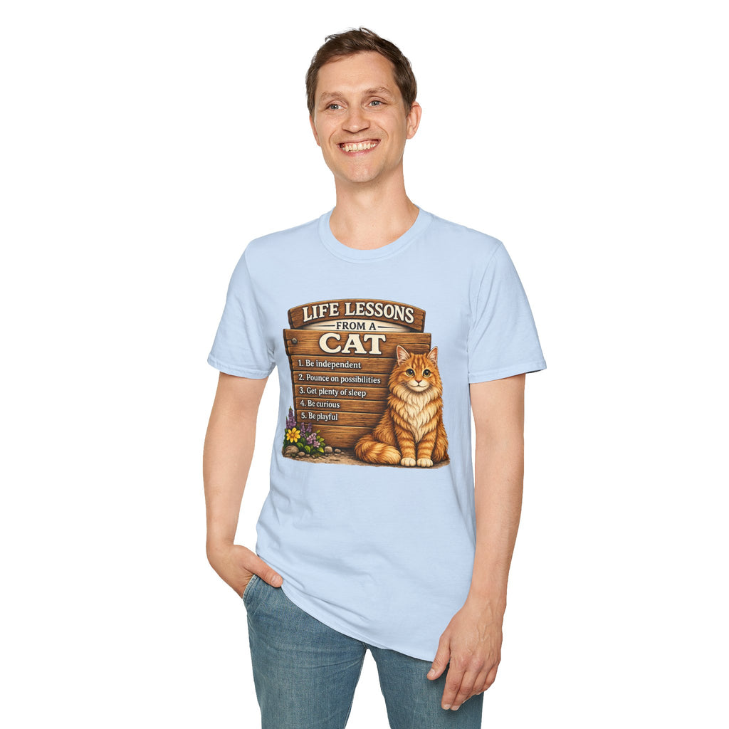 Life Lessons From a Cat T-Shirt