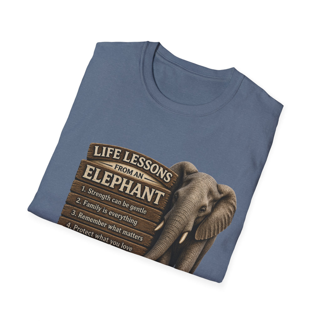 Elephant Life Lessons Wildlife Tee