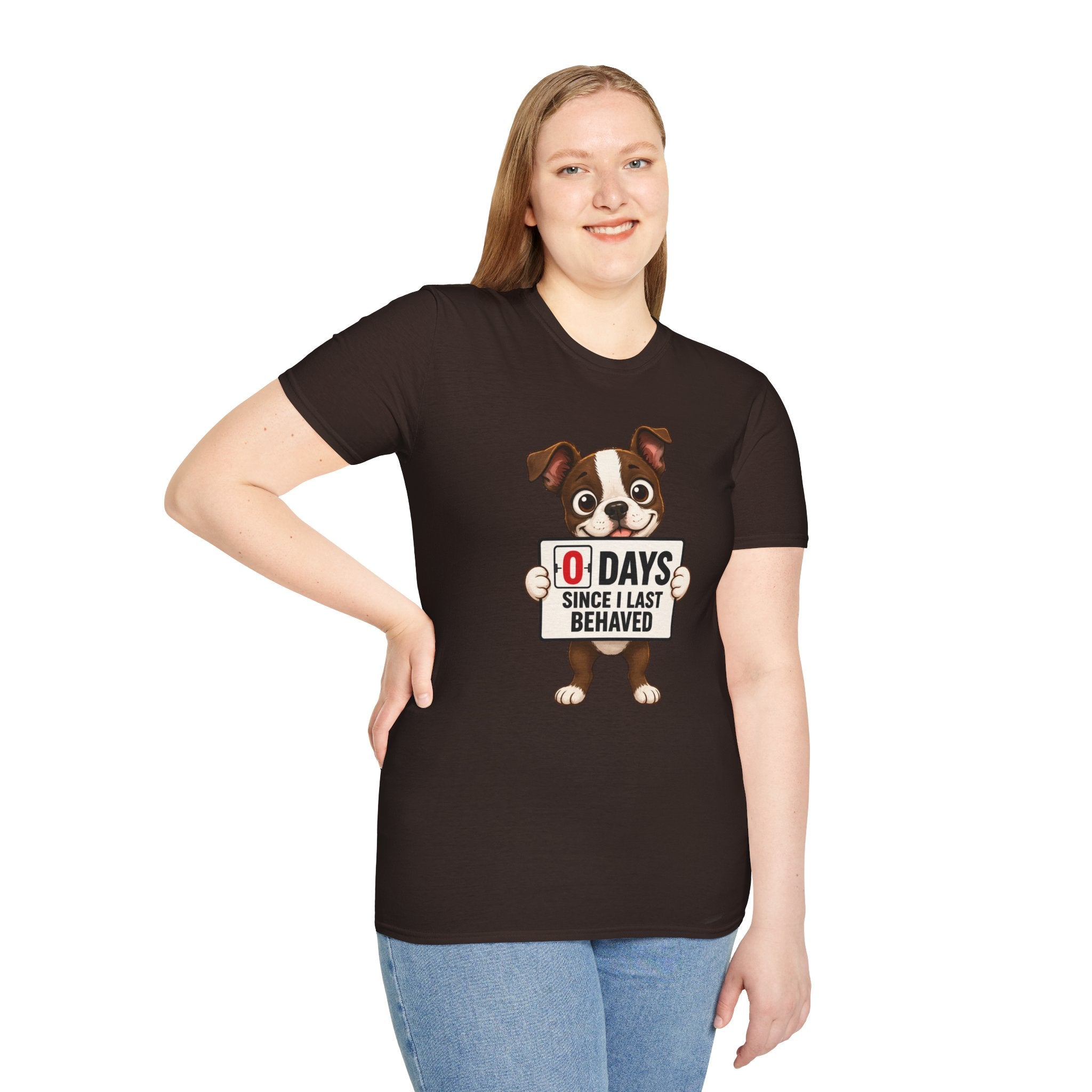 "0 Days Since I Last Behaved" T-Shirt