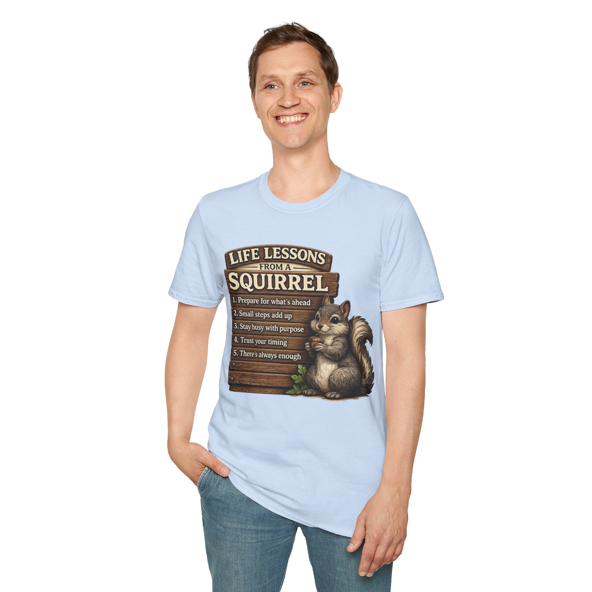 Squirrel Life Lessons T-Shirt