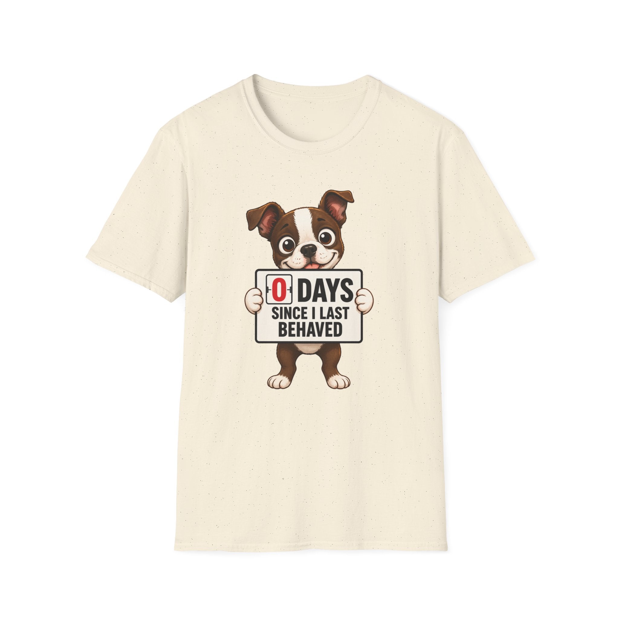 "0 Days Since I Last Behaved" T-Shirt