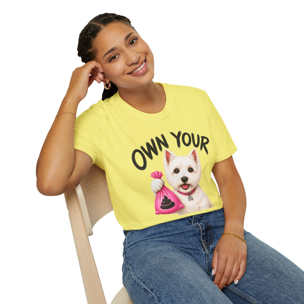 Own Your Poop Dog T-Shirt