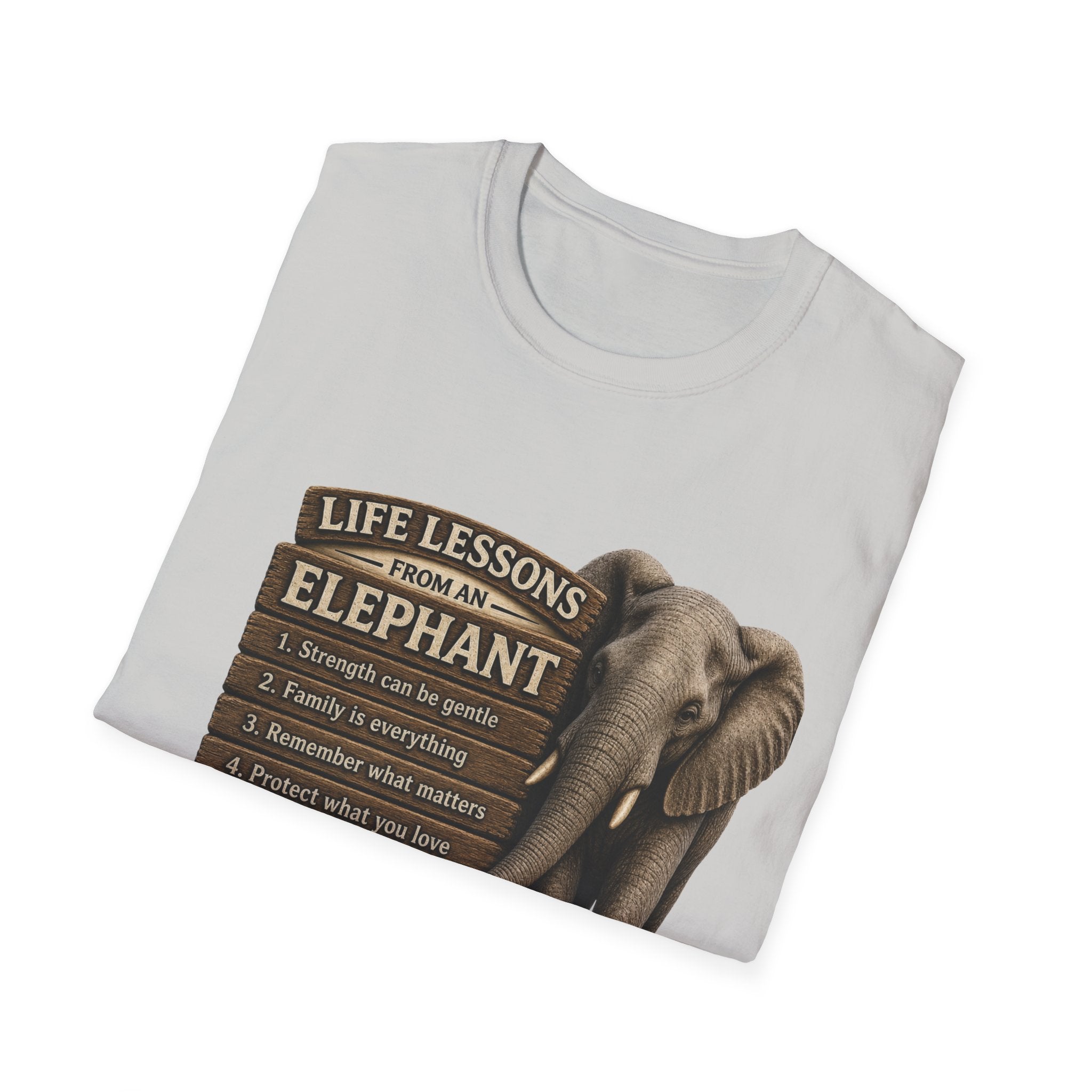 Elephant Life Lessons Wildlife Tee