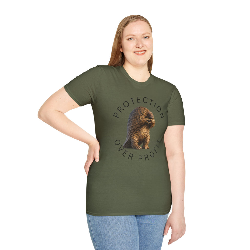Pangolin Protection Over Profit T-Shirt