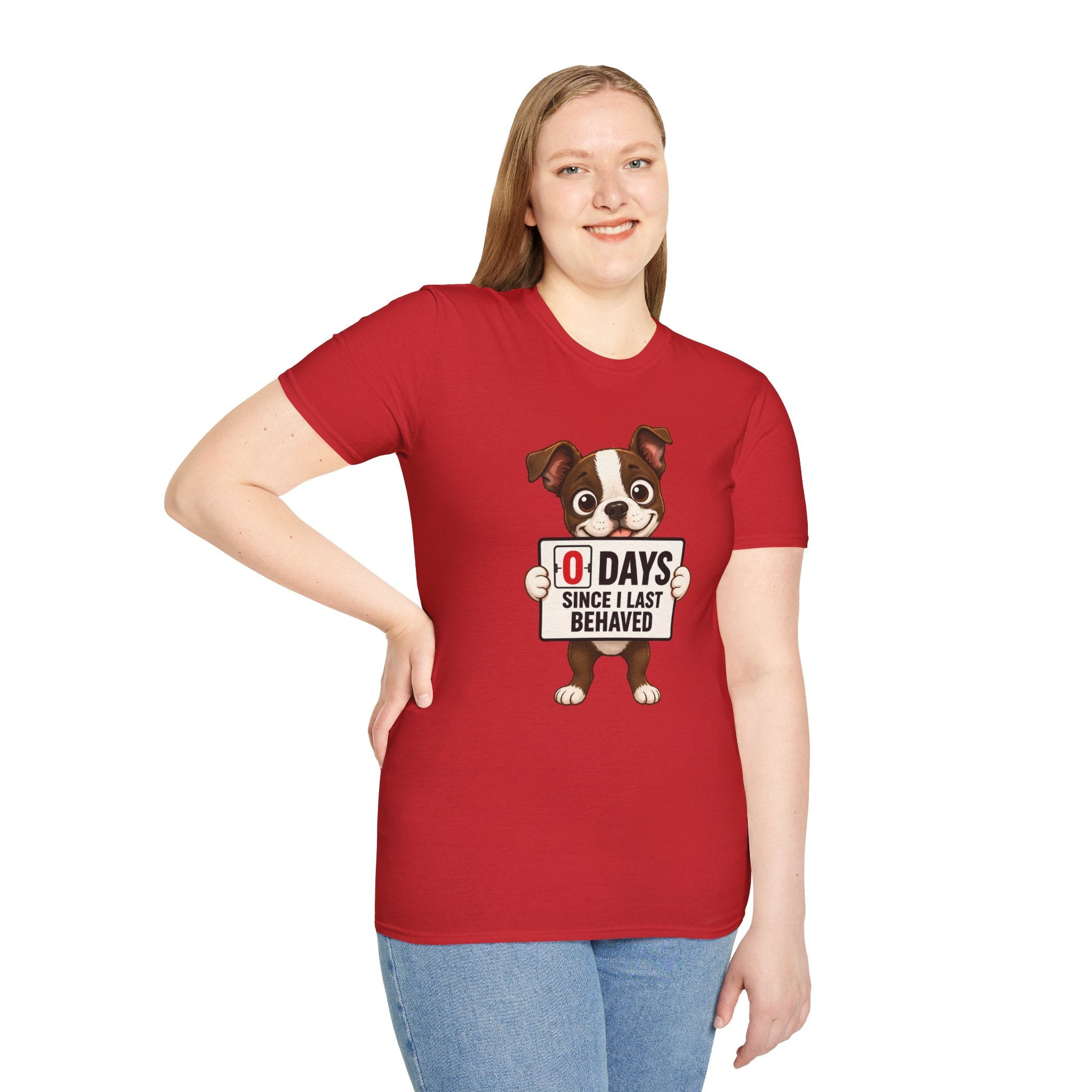 "0 Days Since I Last Behaved" T-Shirt