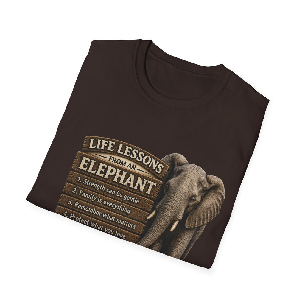 Elephant Life Lessons Wildlife Tee