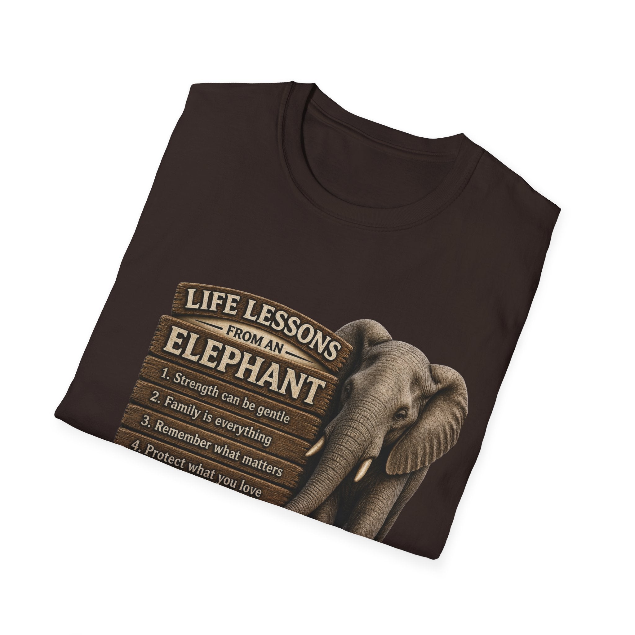 Elephant Life Lessons Wildlife Tee