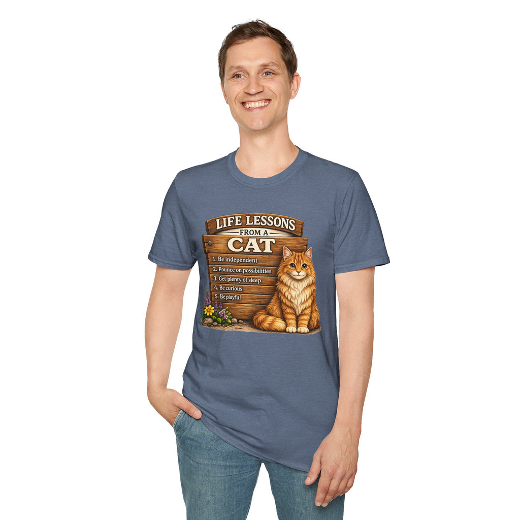 Life Lessons From a Cat T-Shirt
