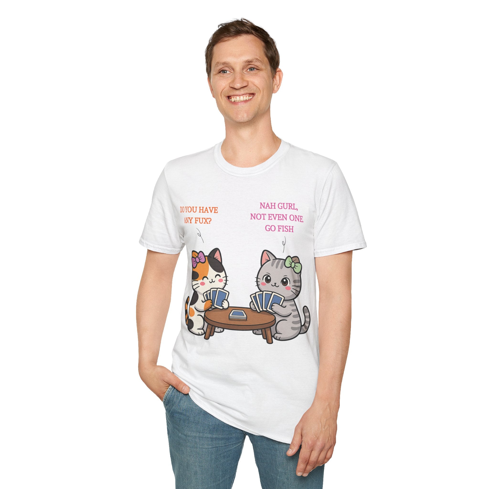 No Fux Go Fish Graphic Tee