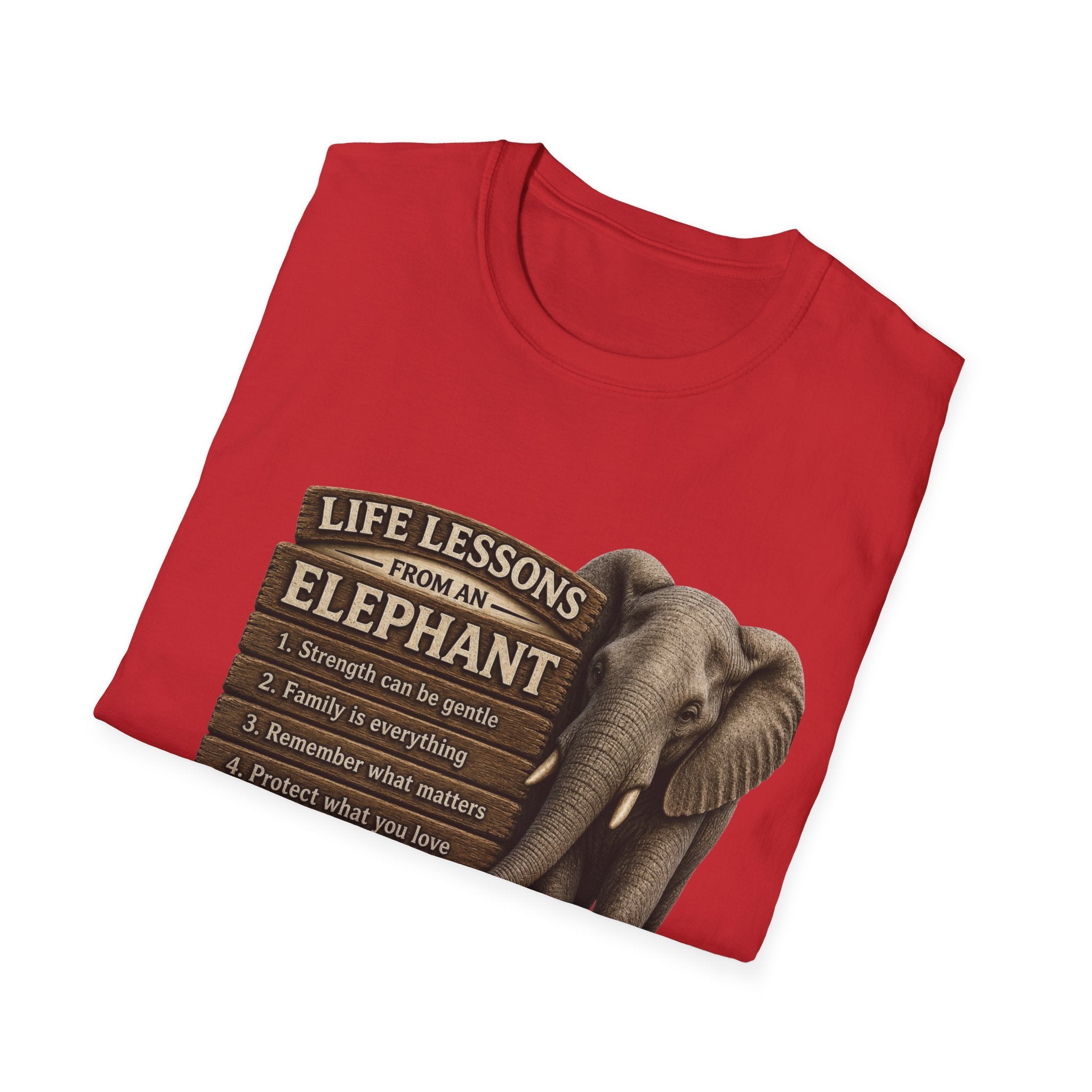 Elephant Life Lessons Wildlife Tee