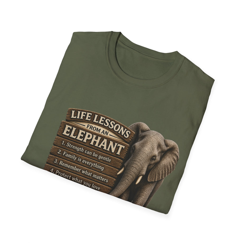 Elephant Life Lessons Wildlife Tee
