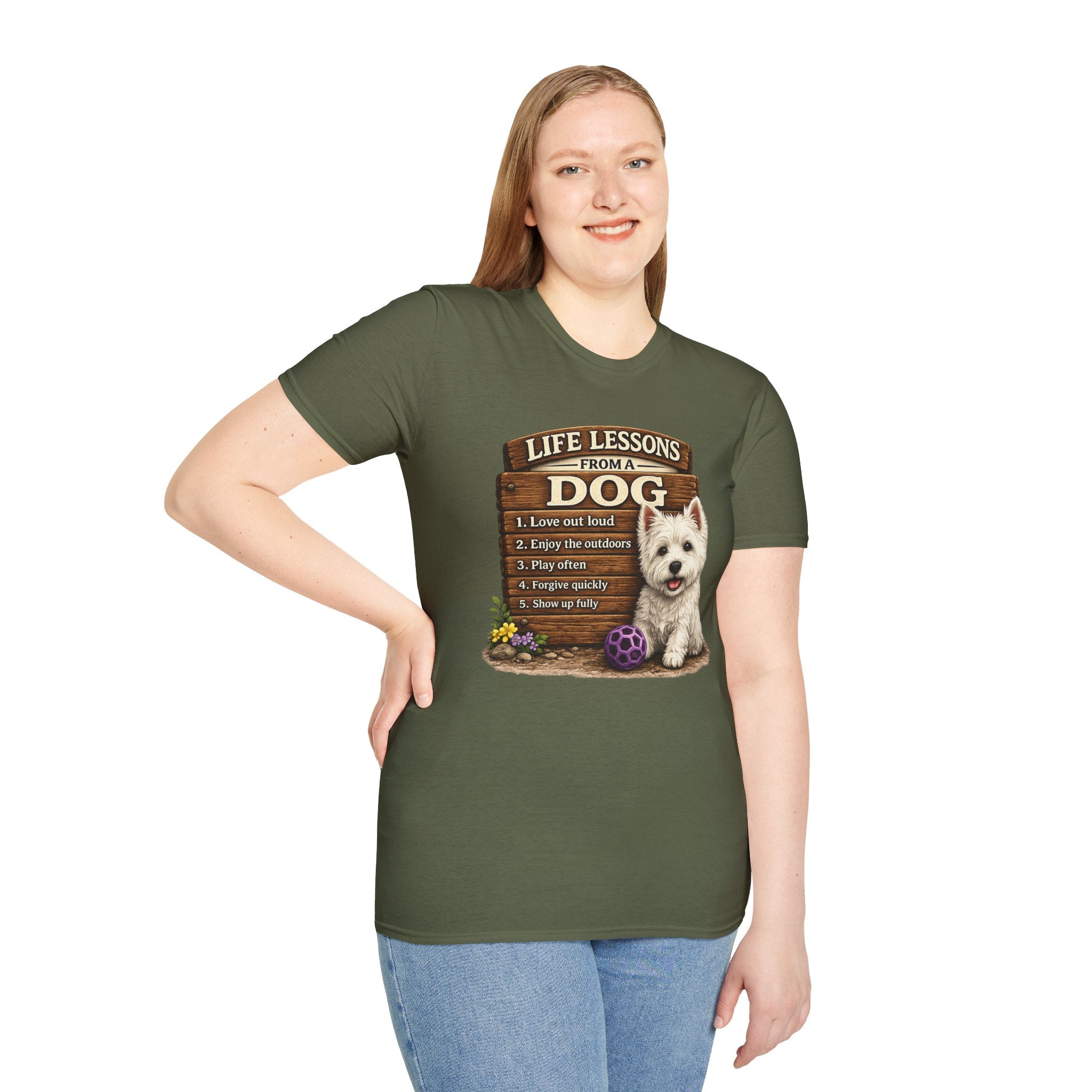 Life Lessons From a Dog Graphic Tee