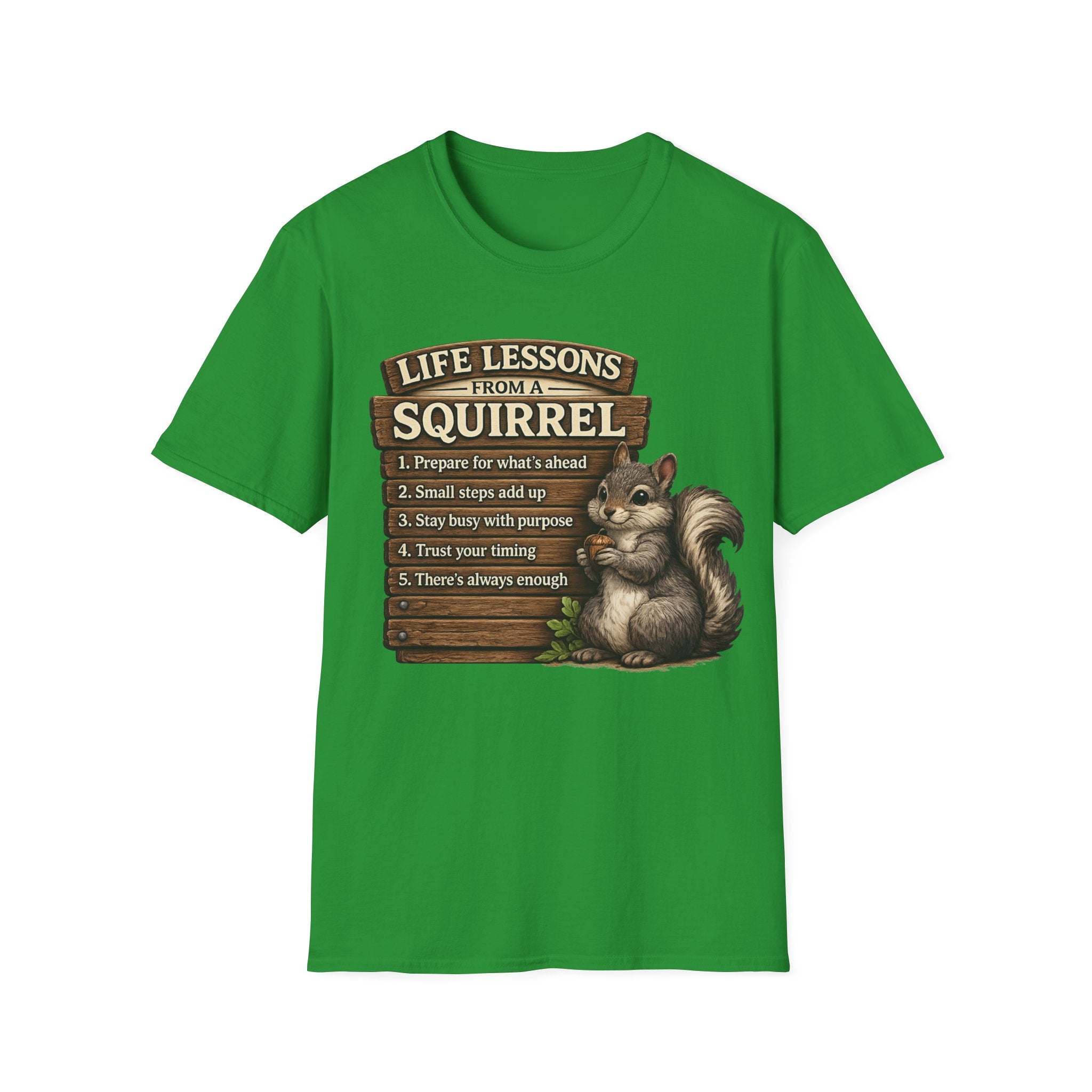 Squirrel Life Lessons T-Shirt