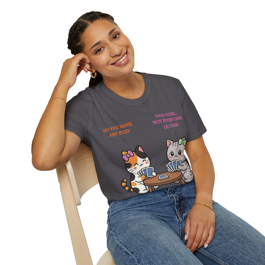 No Fux Go Fish Graphic Tee