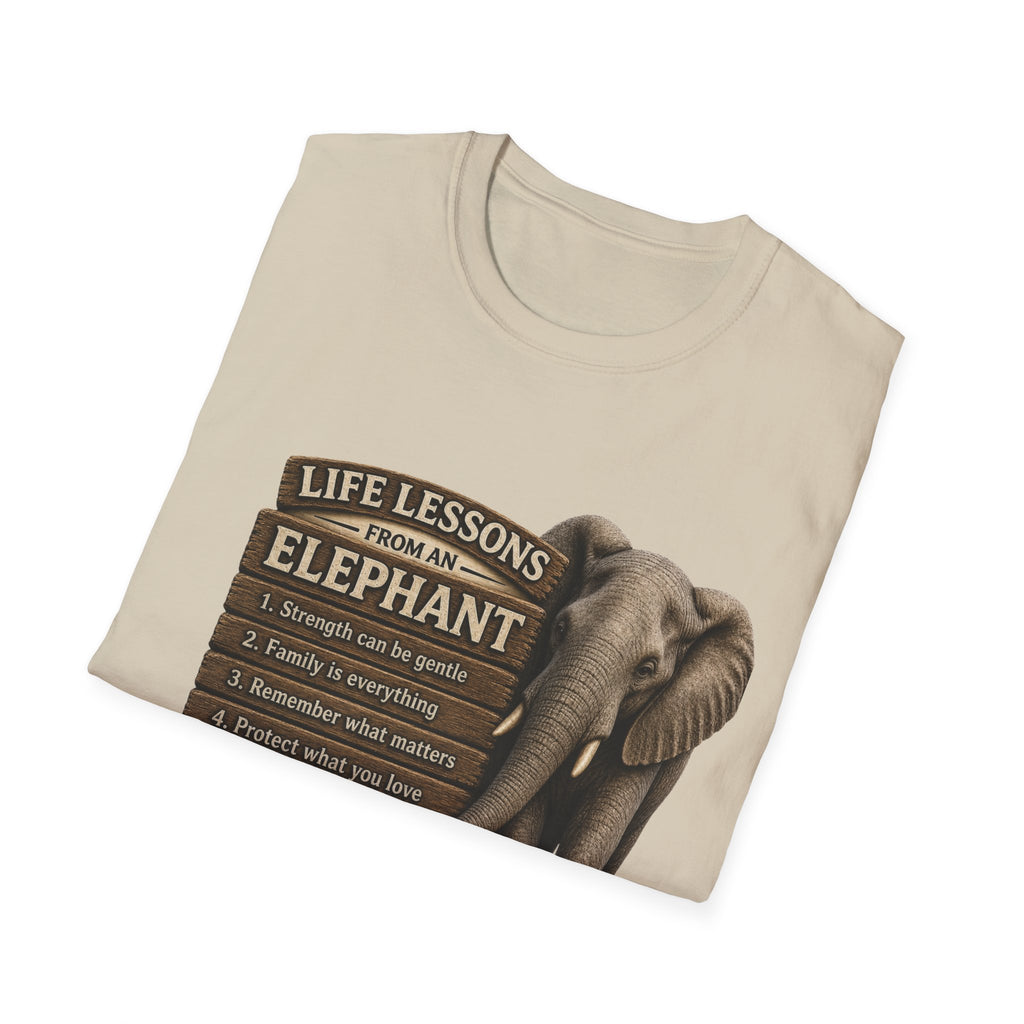 Elephant Life Lessons Wildlife Tee