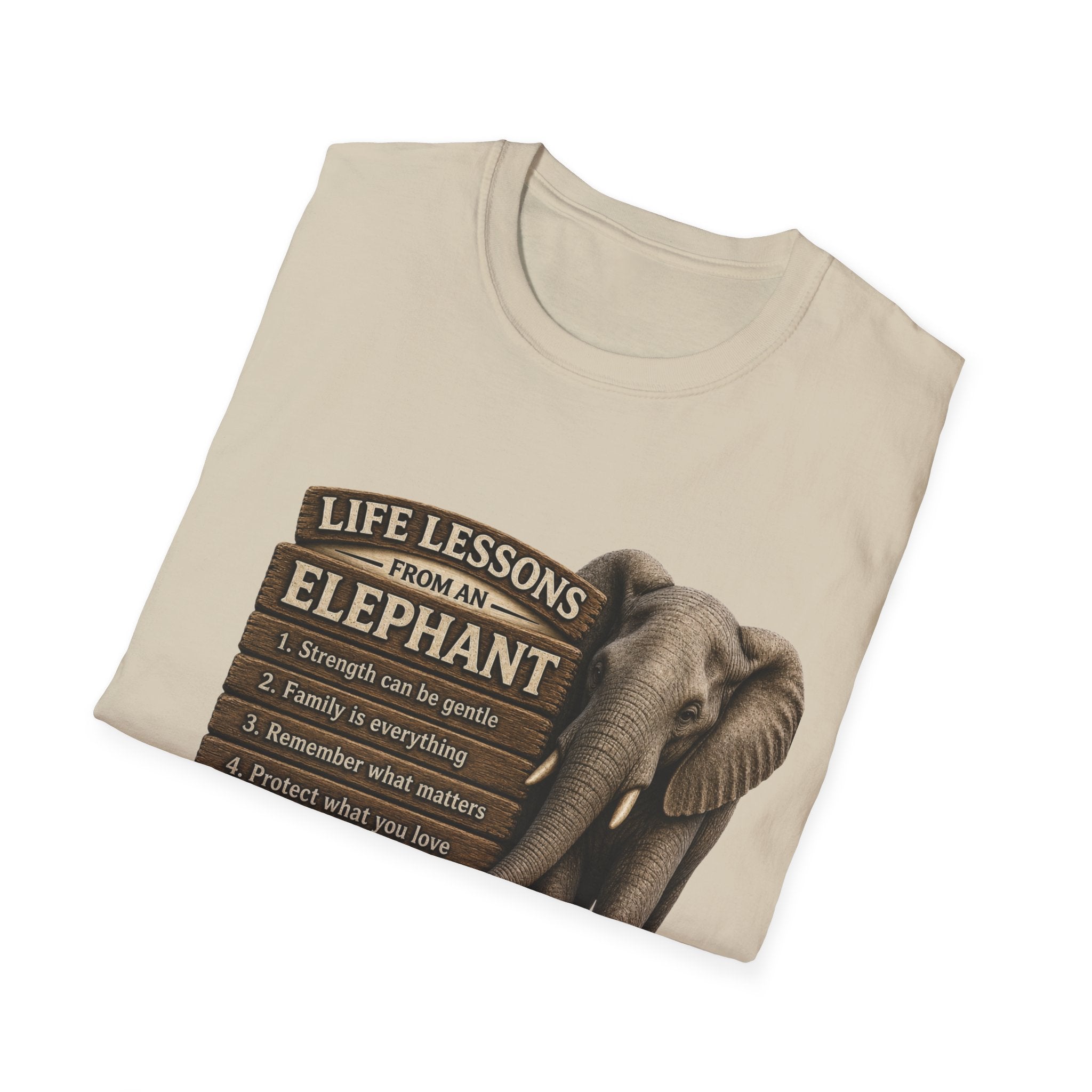 Elephant Life Lessons Wildlife Tee