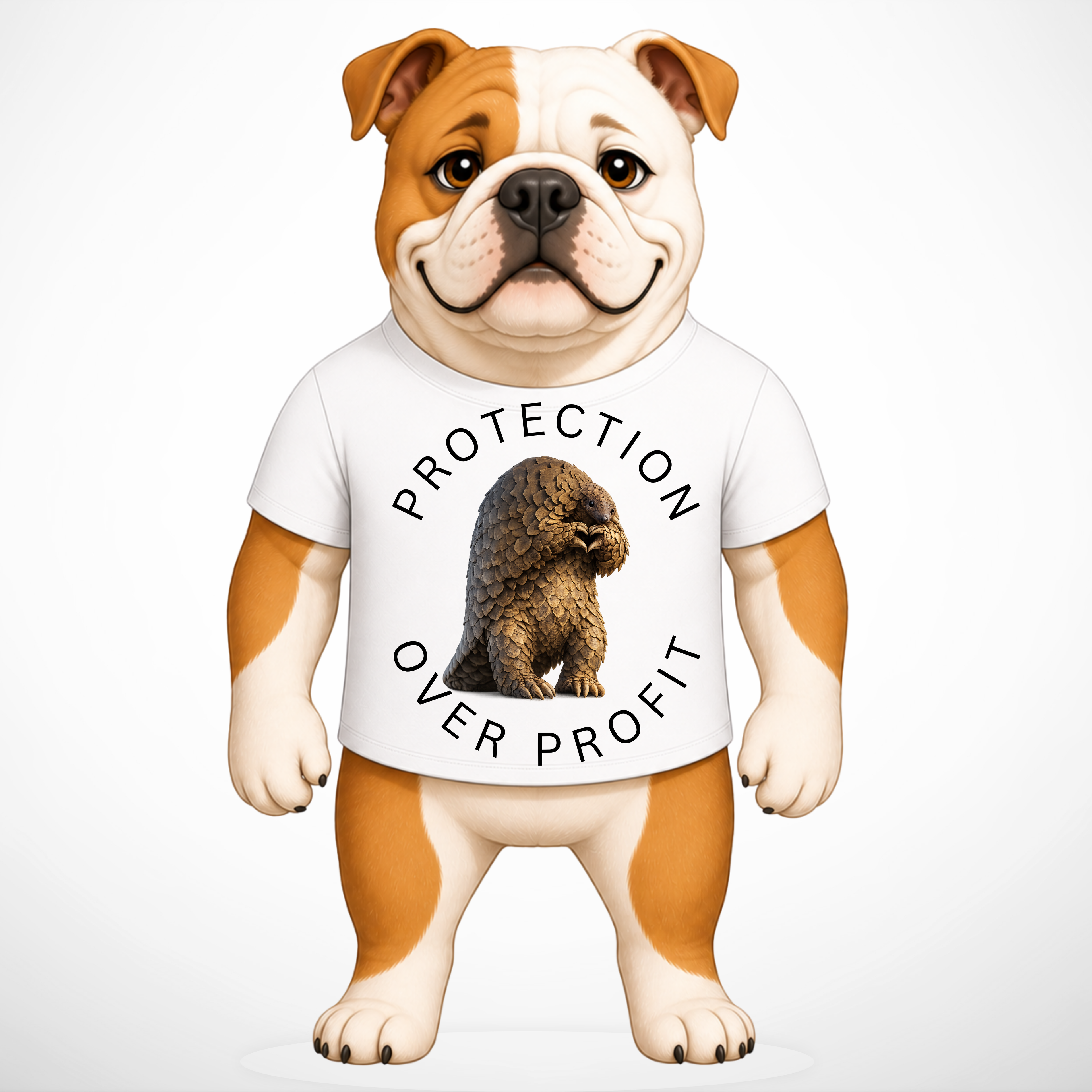 Pangolin Protection Over Profit T-Shirt