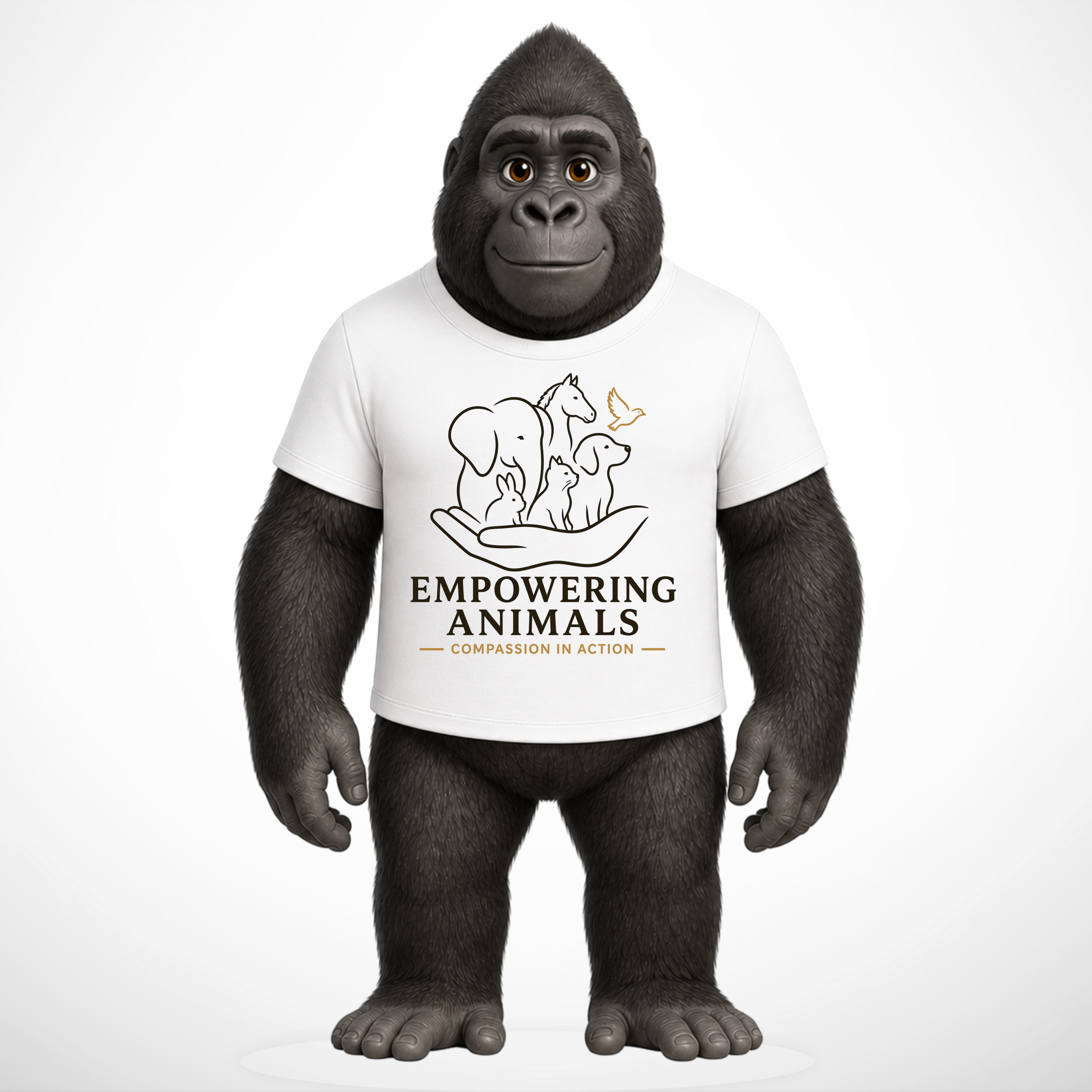 Empowering Animals Brand Graphic Tee