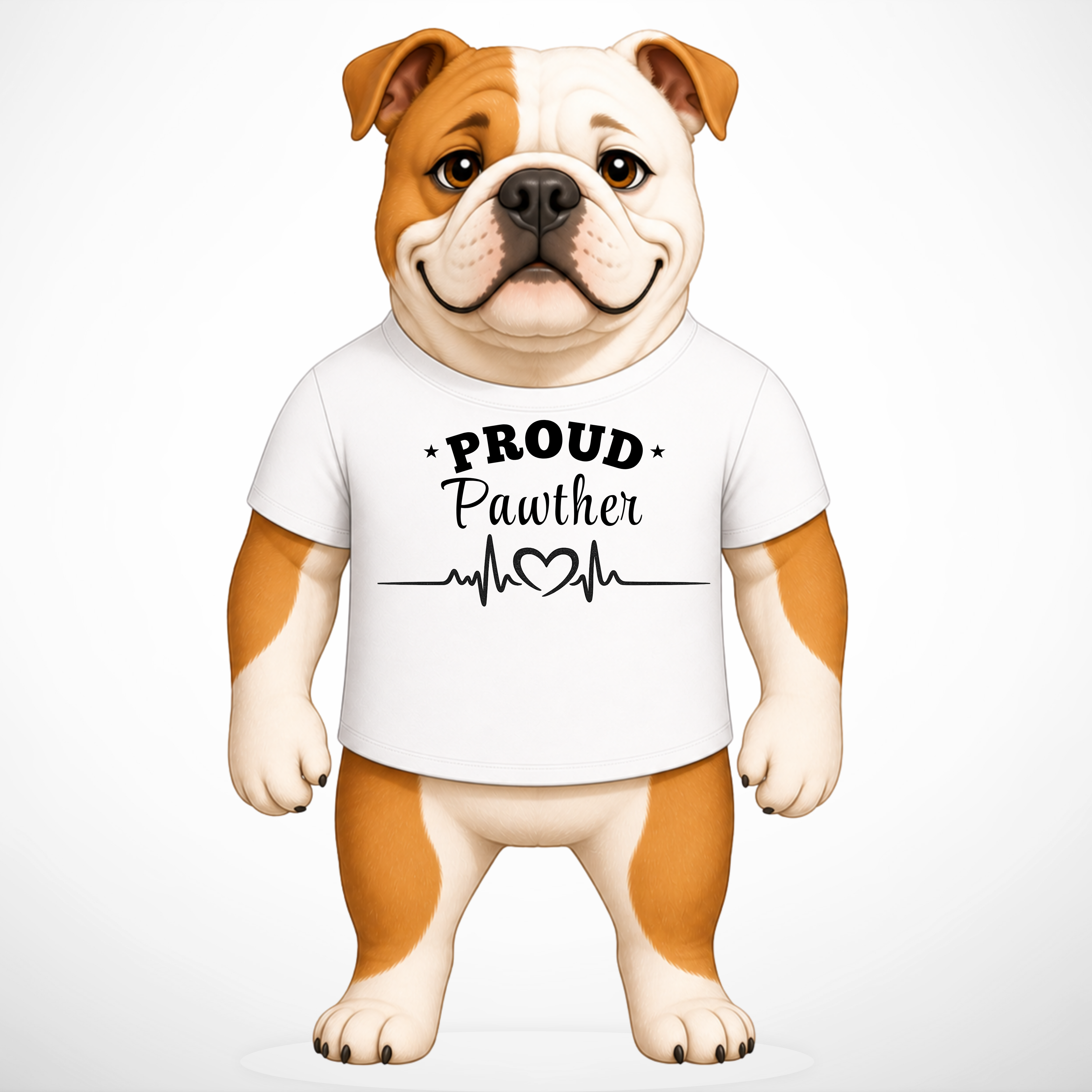 Proud Pawther Pet Dad T-Shirt