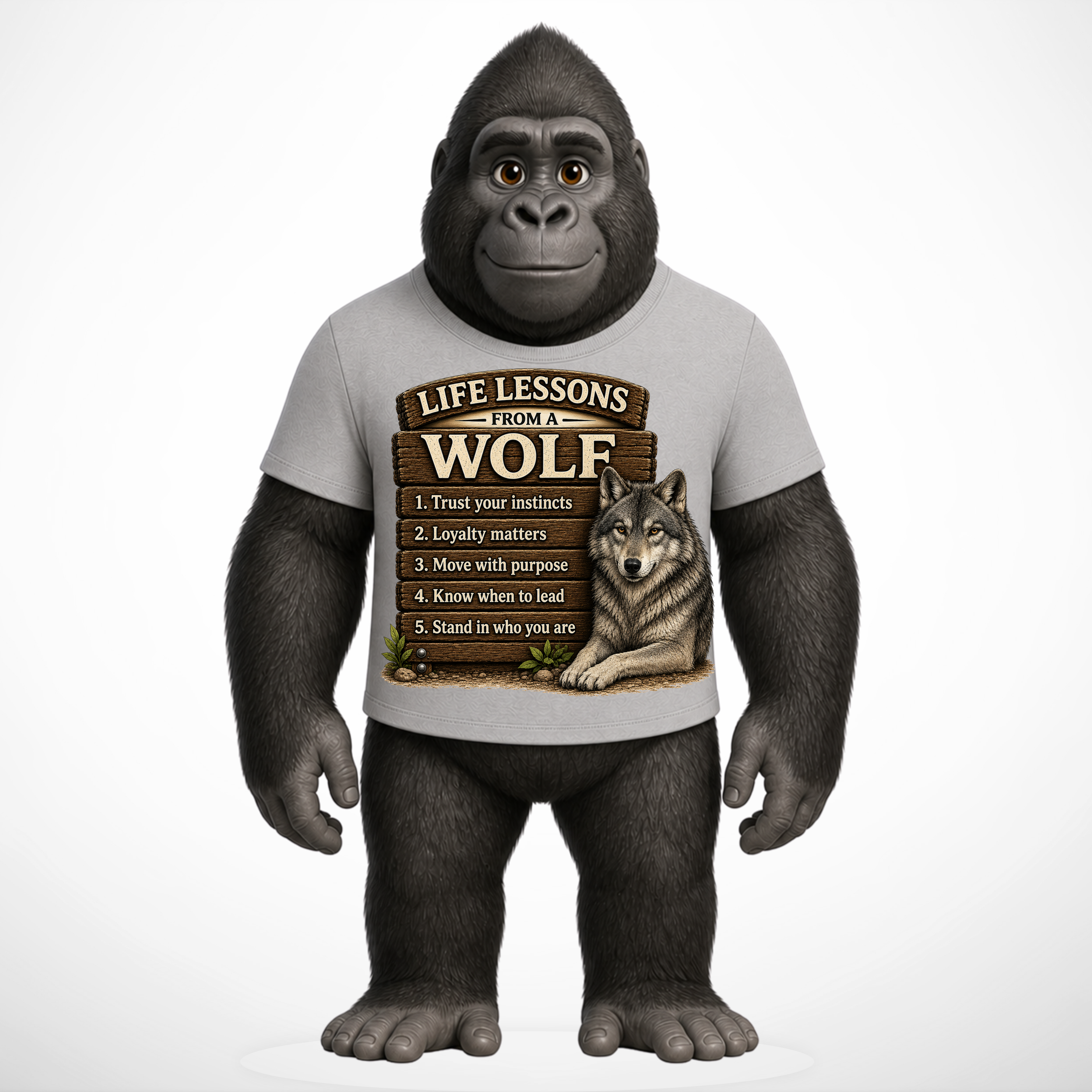Life Lessons From a Wolf T-Shirt
