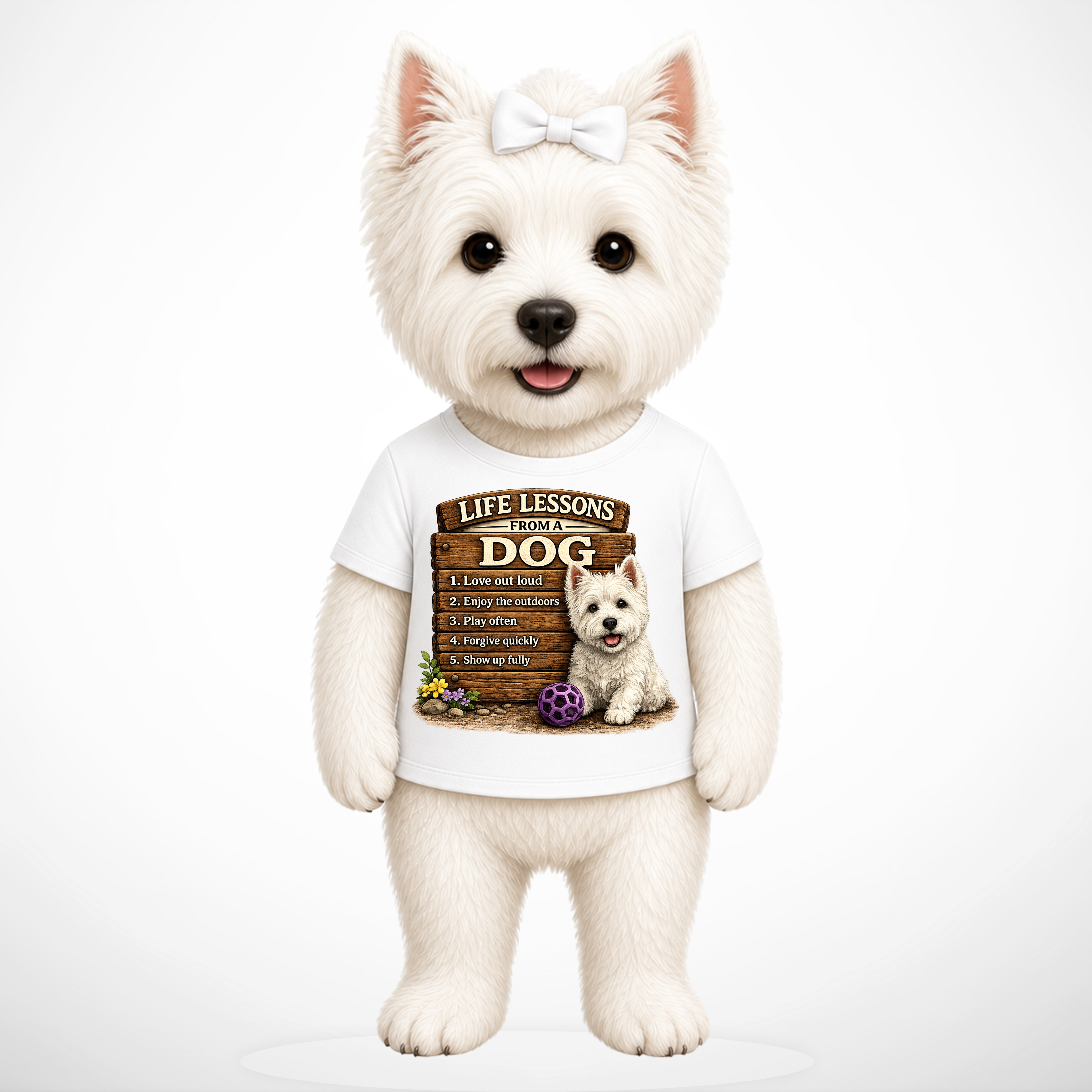 Life Lessons From a Dog Graphic Tee