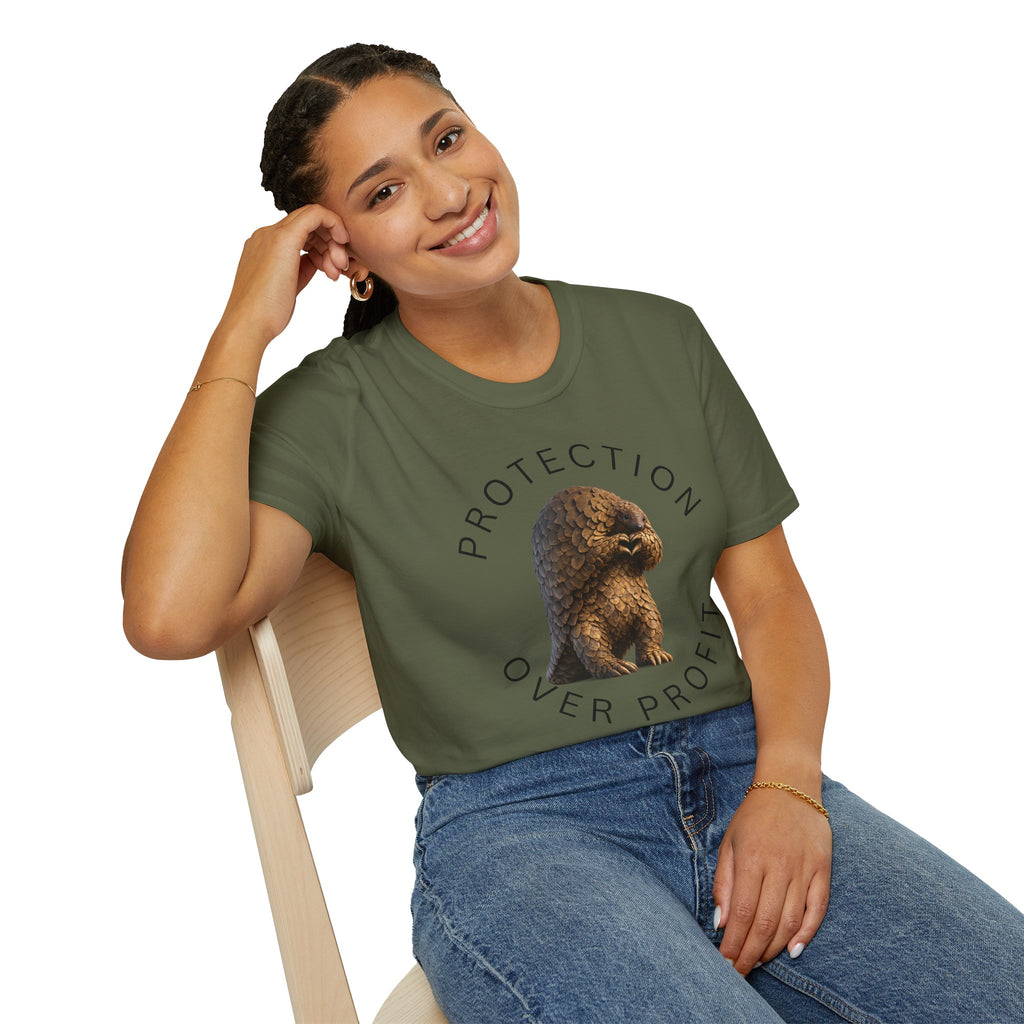 Pangolin Protection Over Profit T-Shirt