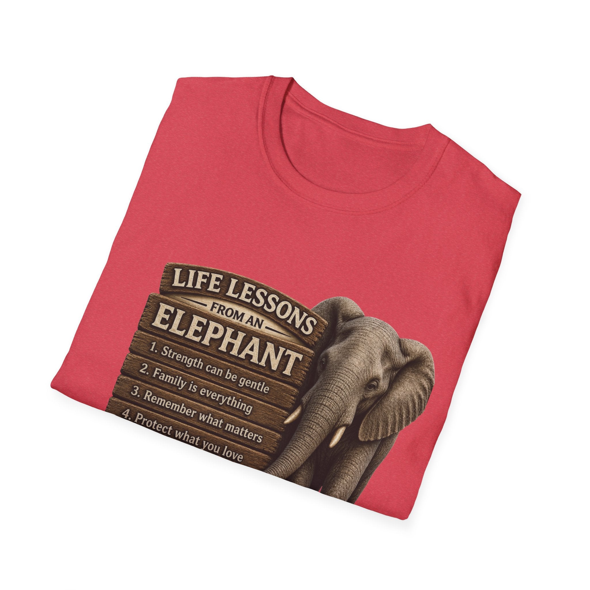 Elephant Life Lessons Wildlife Tee