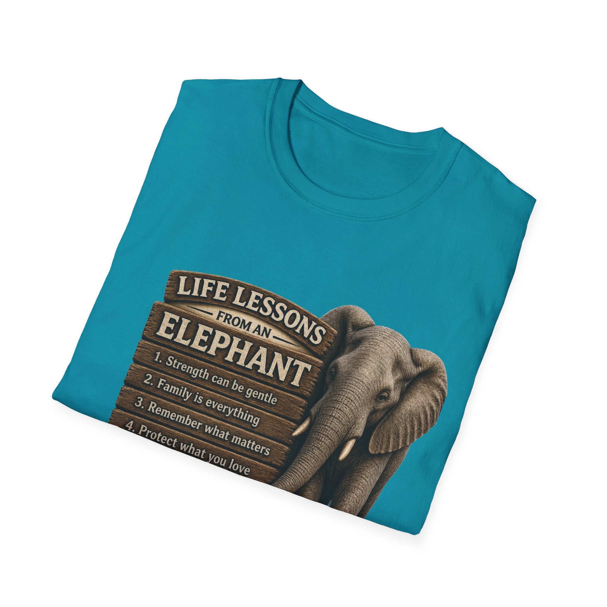 Elephant Life Lessons Wildlife Tee