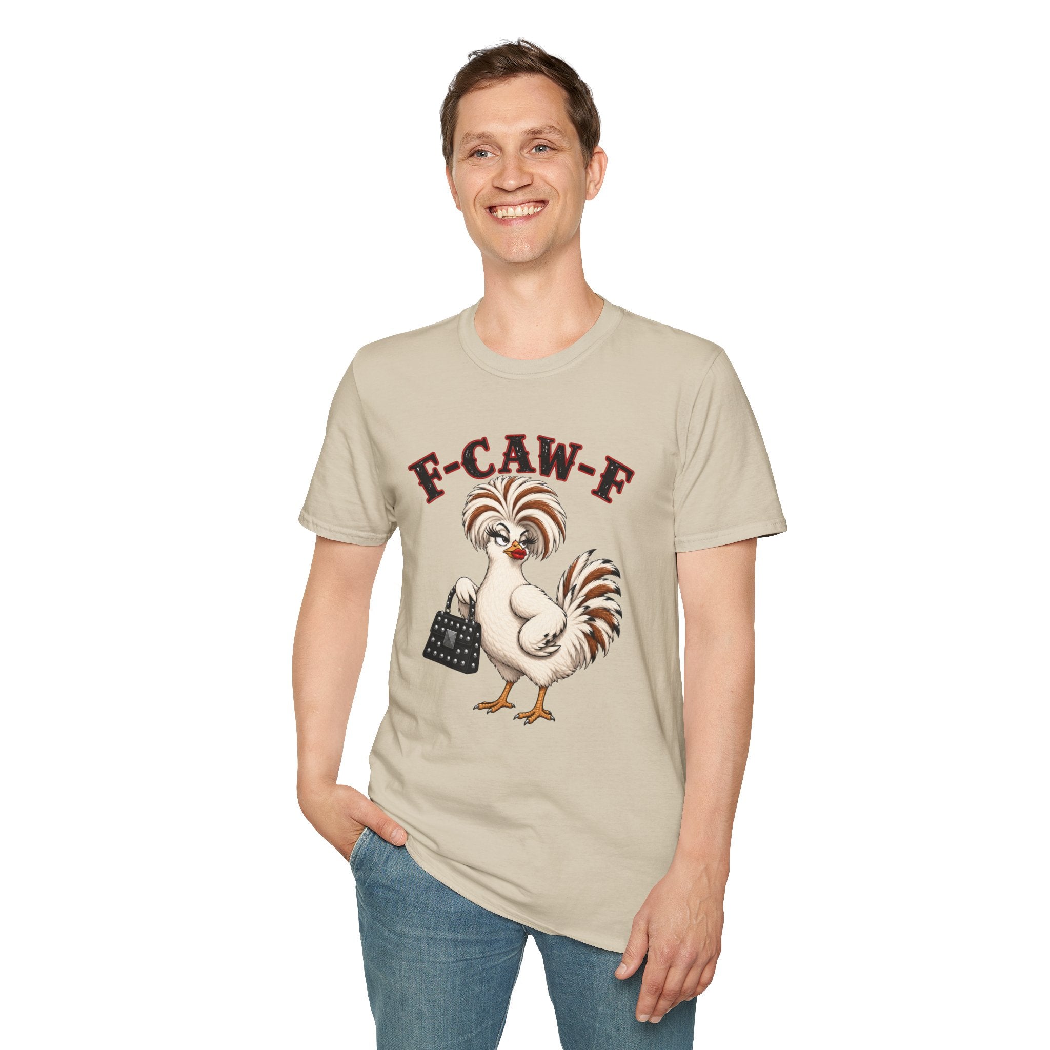 F-CAW-F Chicken Graphic T-Shirt