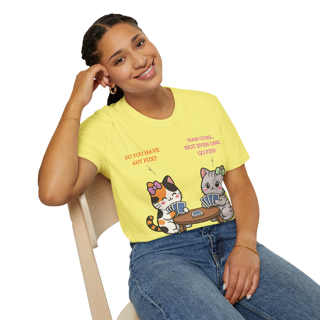 No Fux Go Fish Graphic Tee