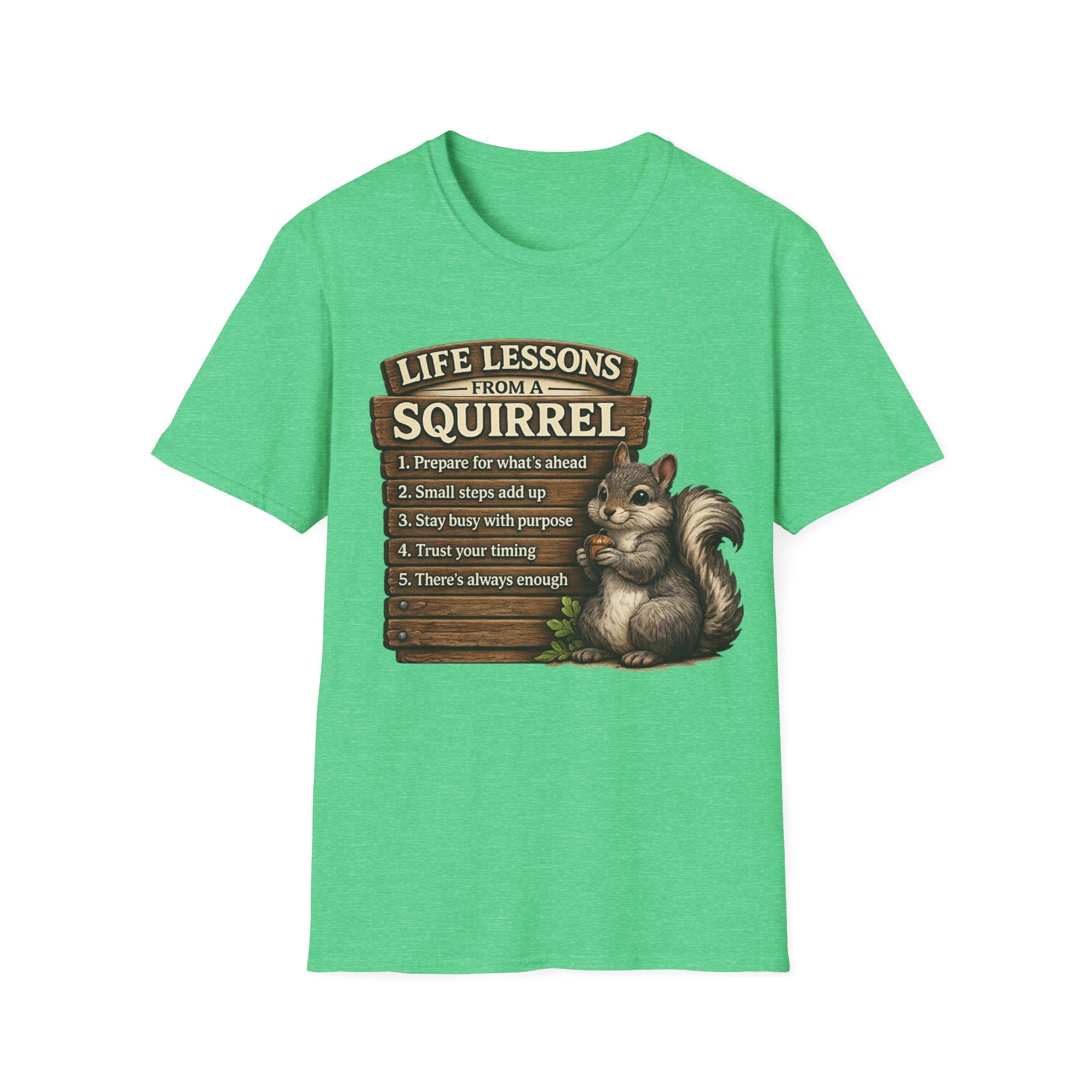 Squirrel Life Lessons T-Shirt