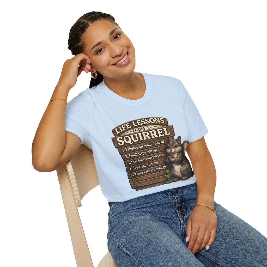 Squirrel Life Lessons T-Shirt