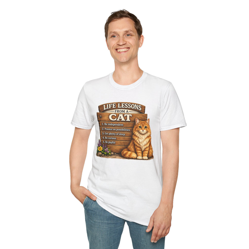 Life Lessons From a Cat T-Shirt